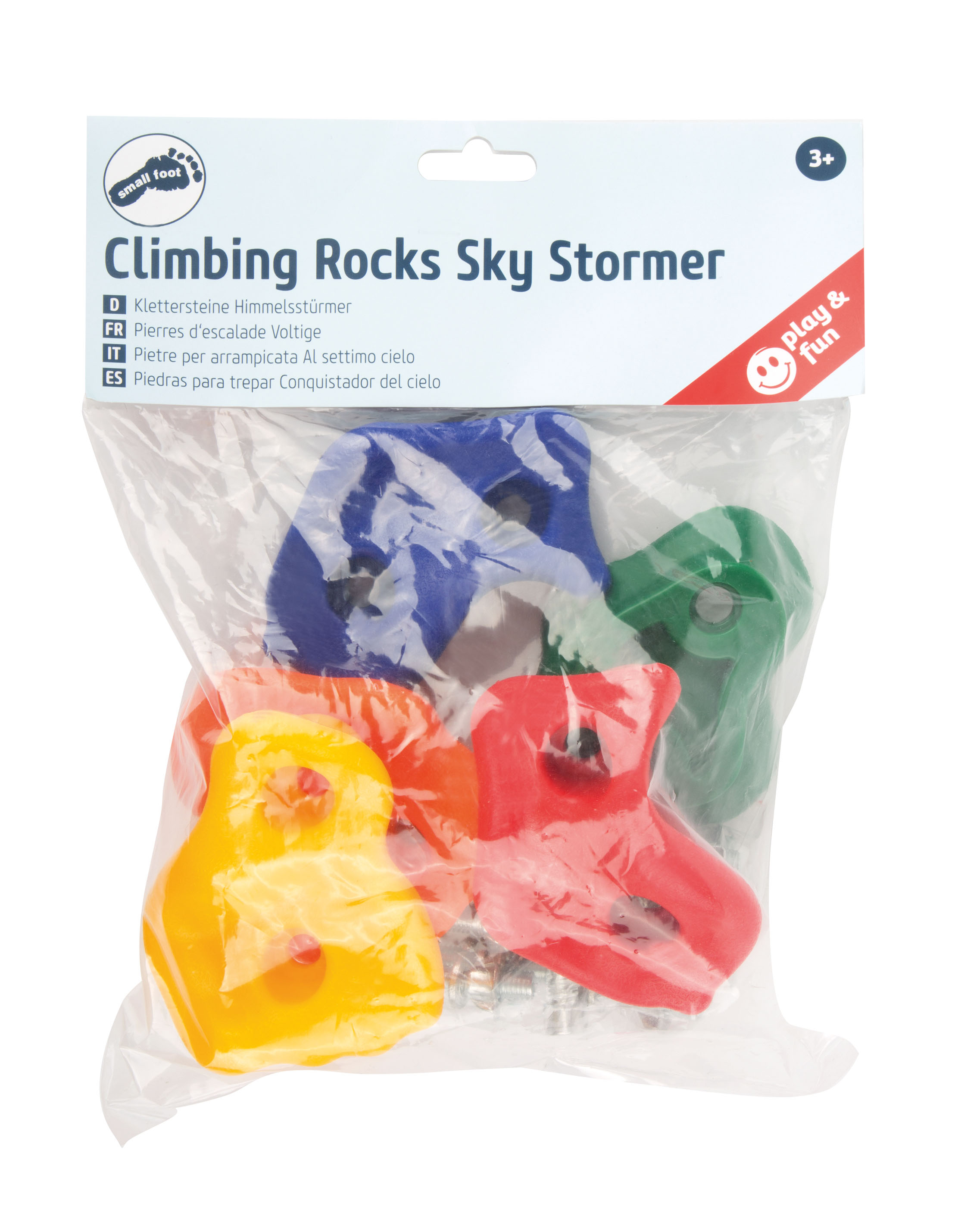 Klettersteine für kleine Himmelsstürmer