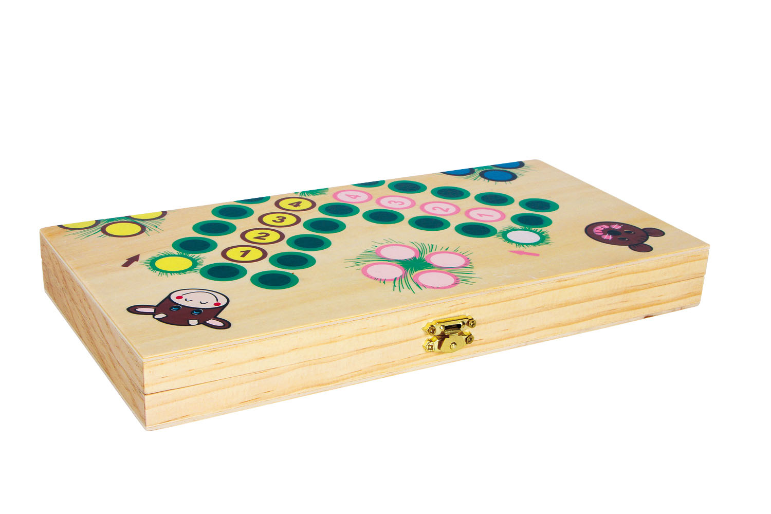 Ludo mit Bauernhoftieren