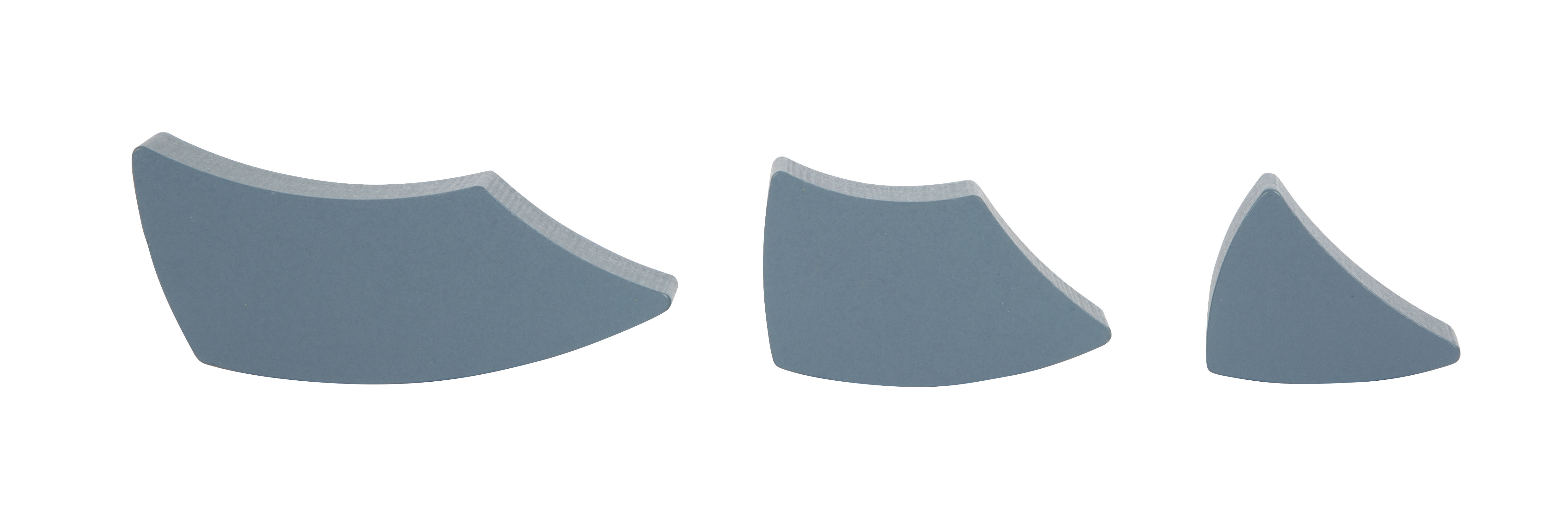 Blaue Puzzleteile von Montessori-Farbenpuzzle