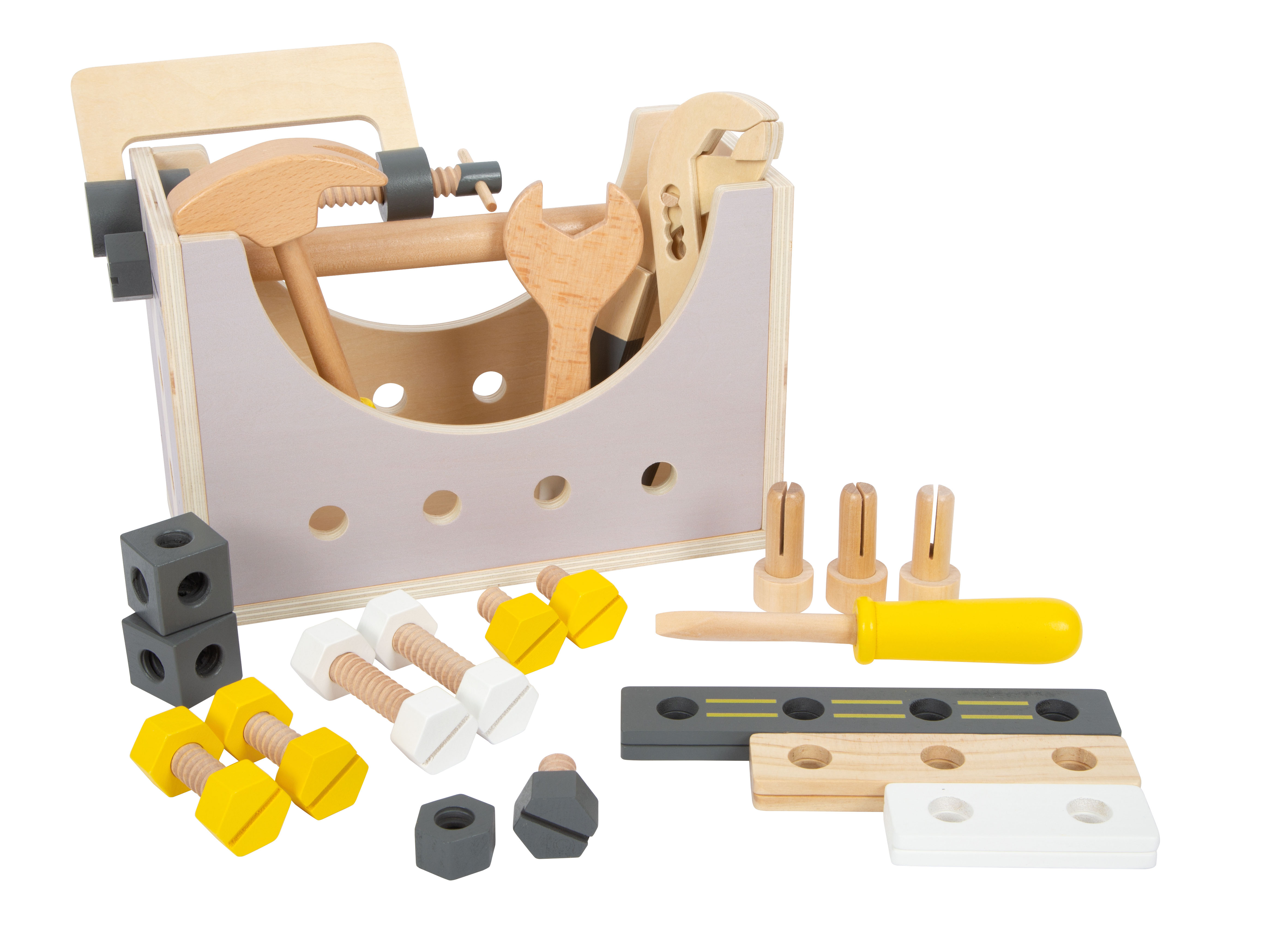 Werkzeugkasten 2 in 1 „Miniwob“ für Kinder