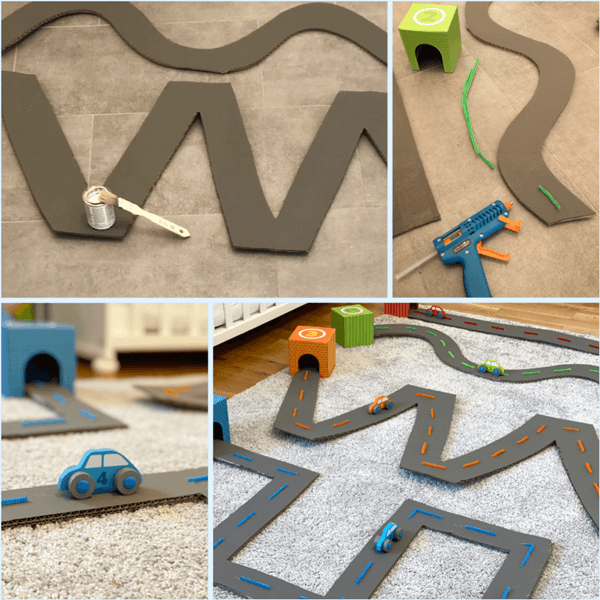 Anleitung DIY Spielstraße