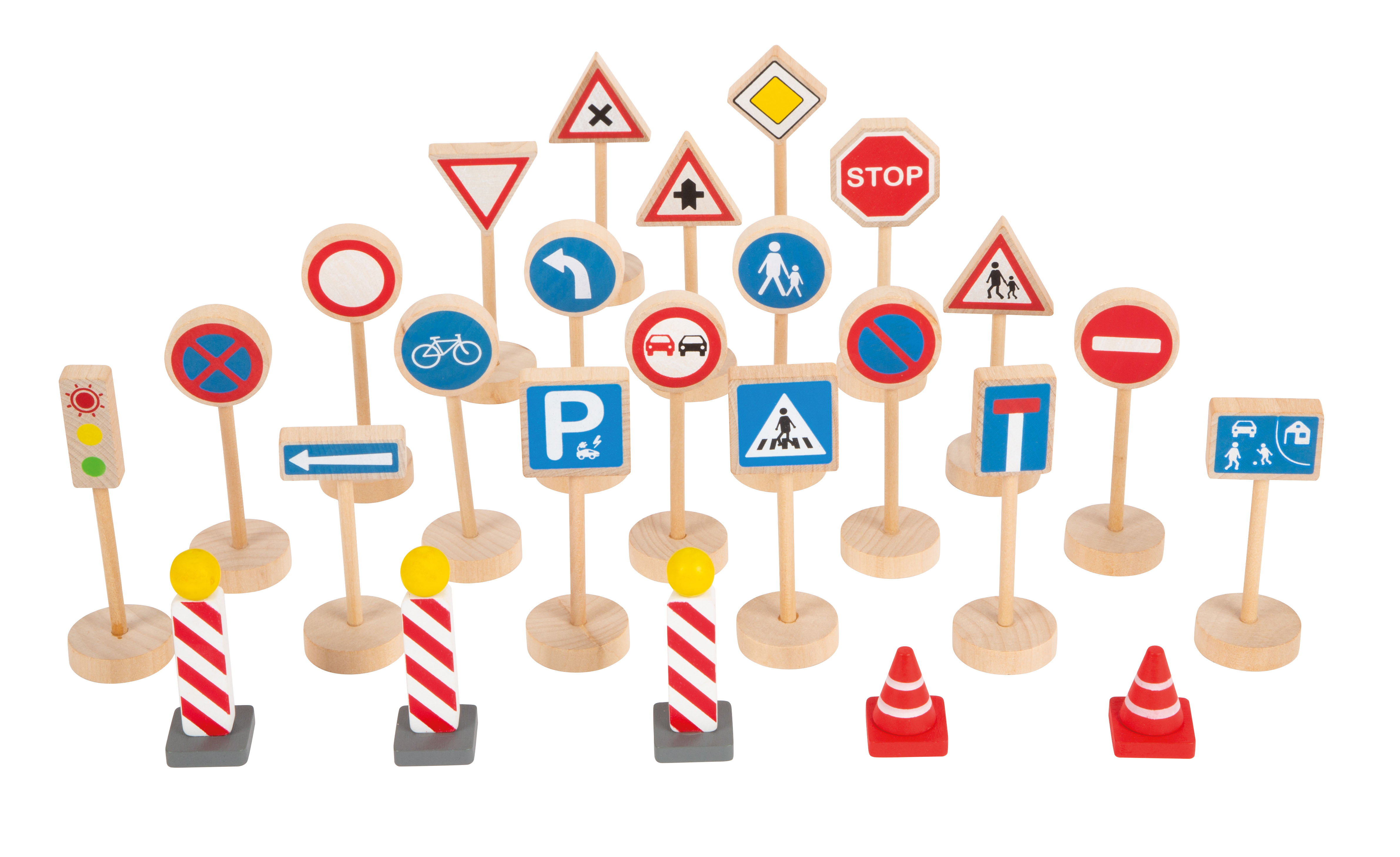 Verkehrsschilder-Set für Kinder