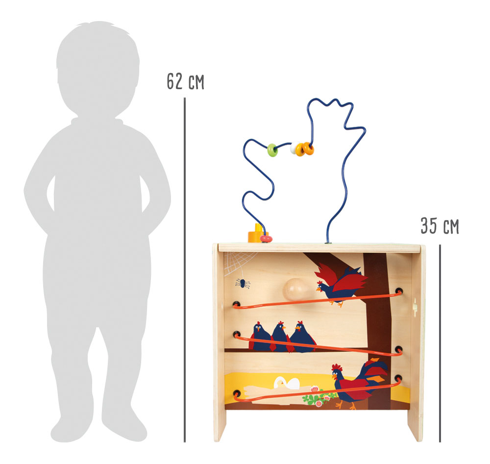 Motorikwürfel Landleben für Kinder