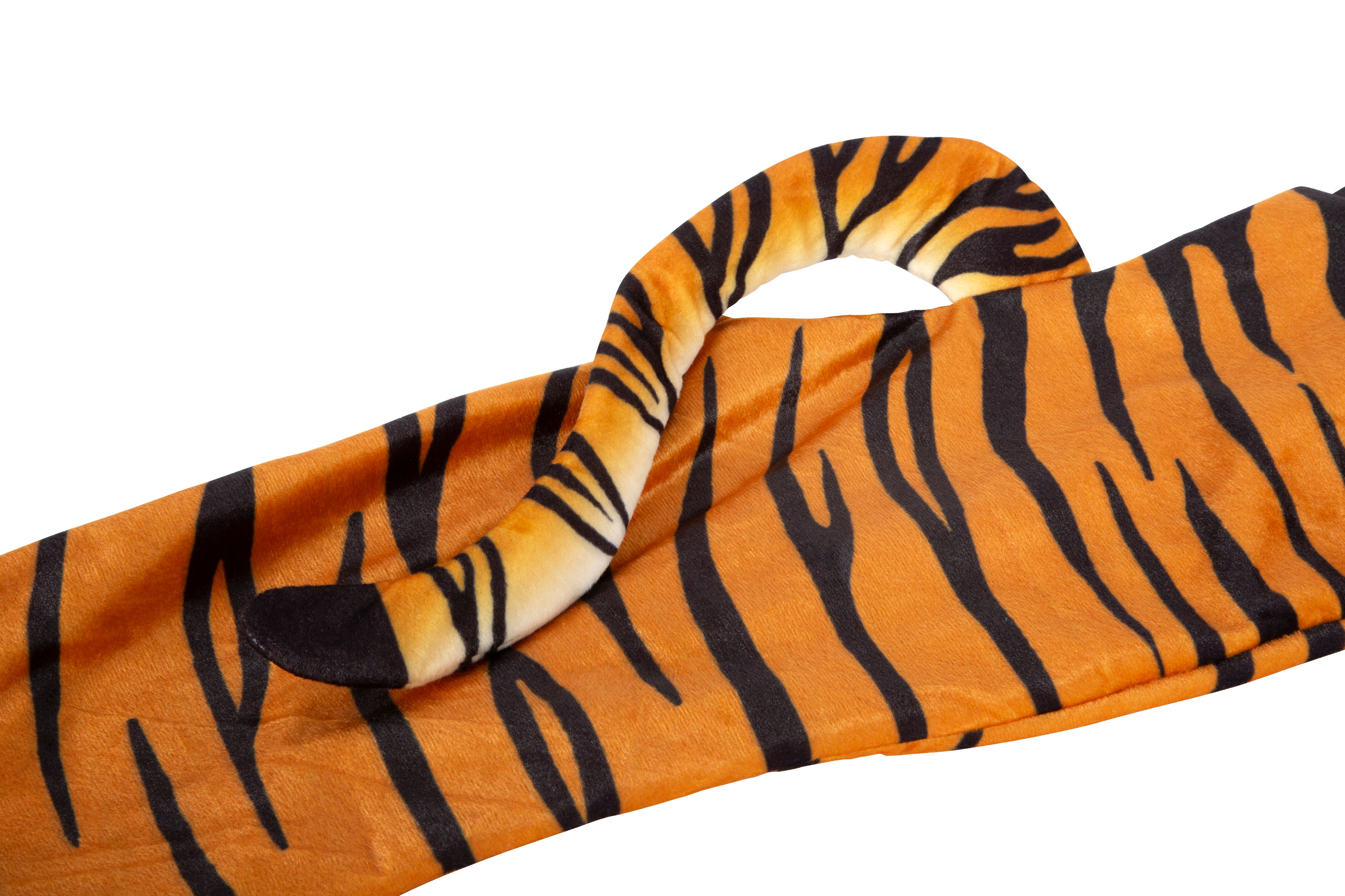 Kostüm Tiger gepolsterter Tigerschwanz