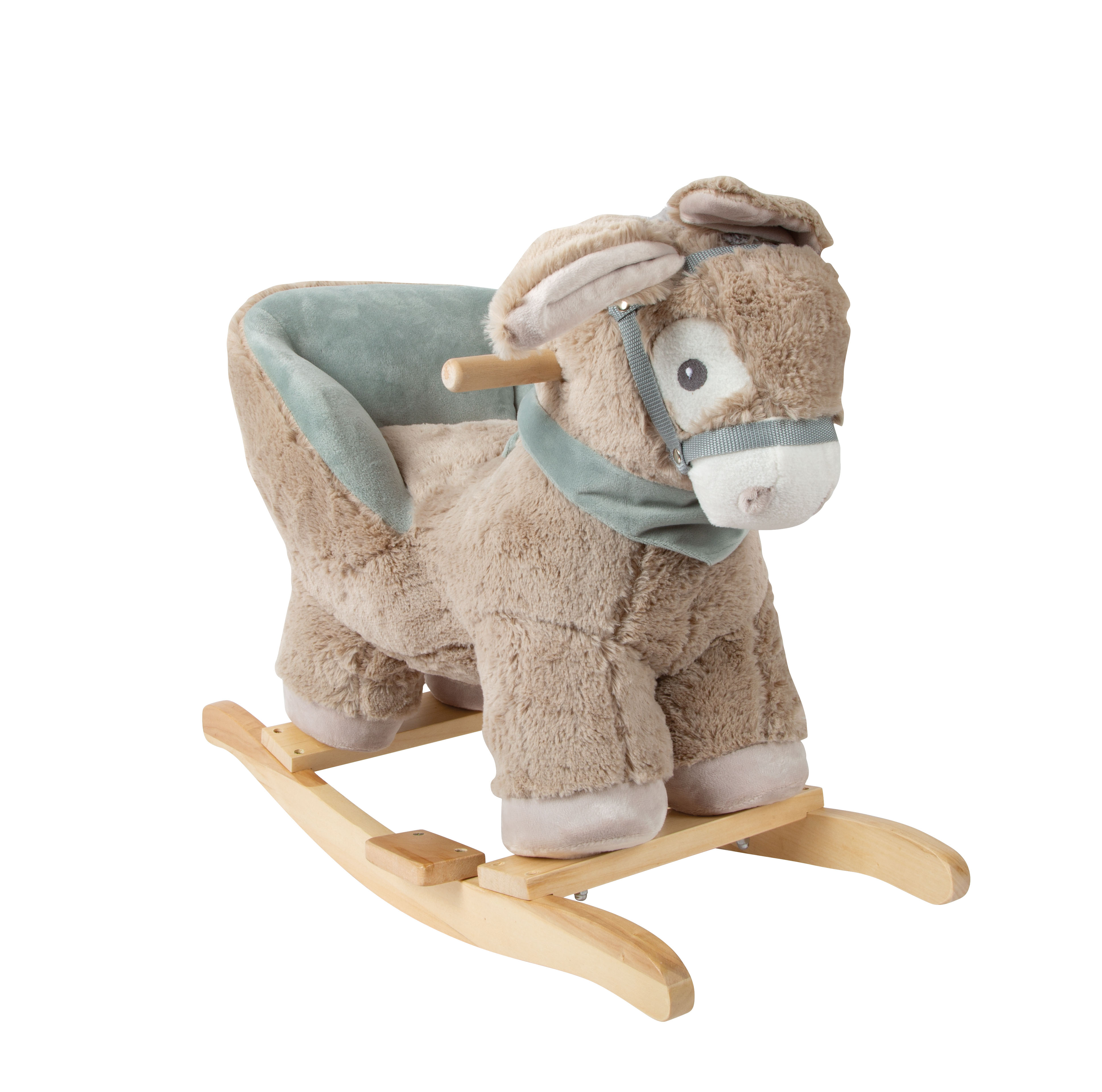 Schaukeltier Esel mit Sitz für Kinder