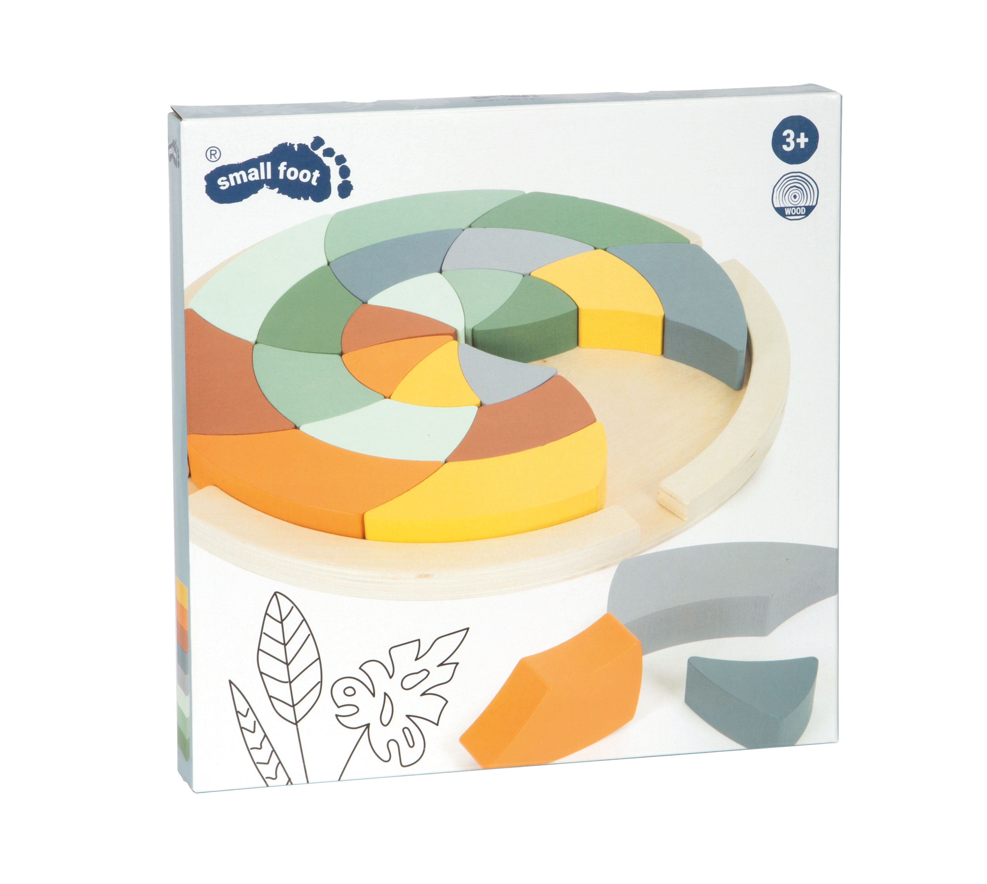 Farbenpuzzle „Safari“ für Kinder