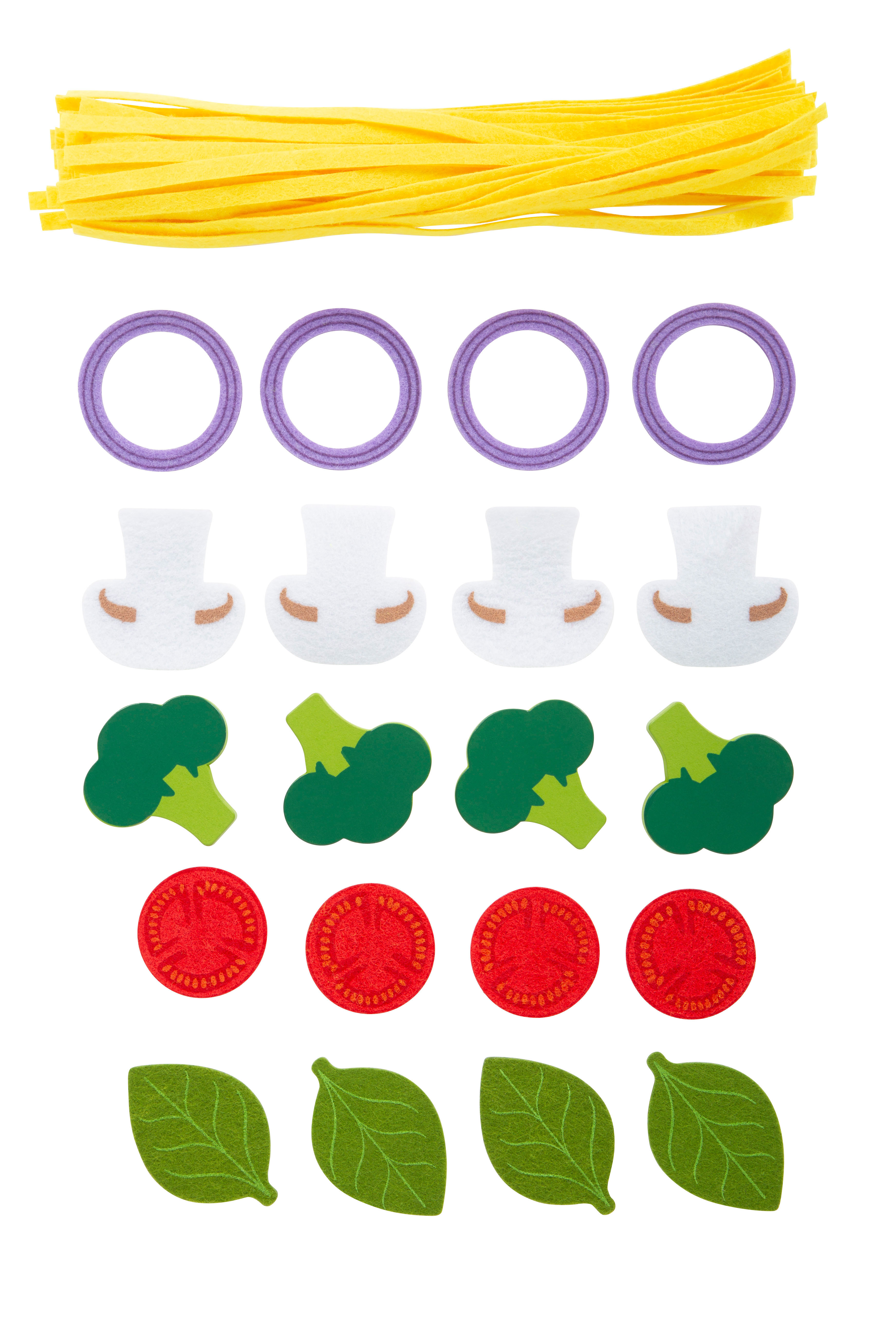 Pasta-Spielset mit Zutaten