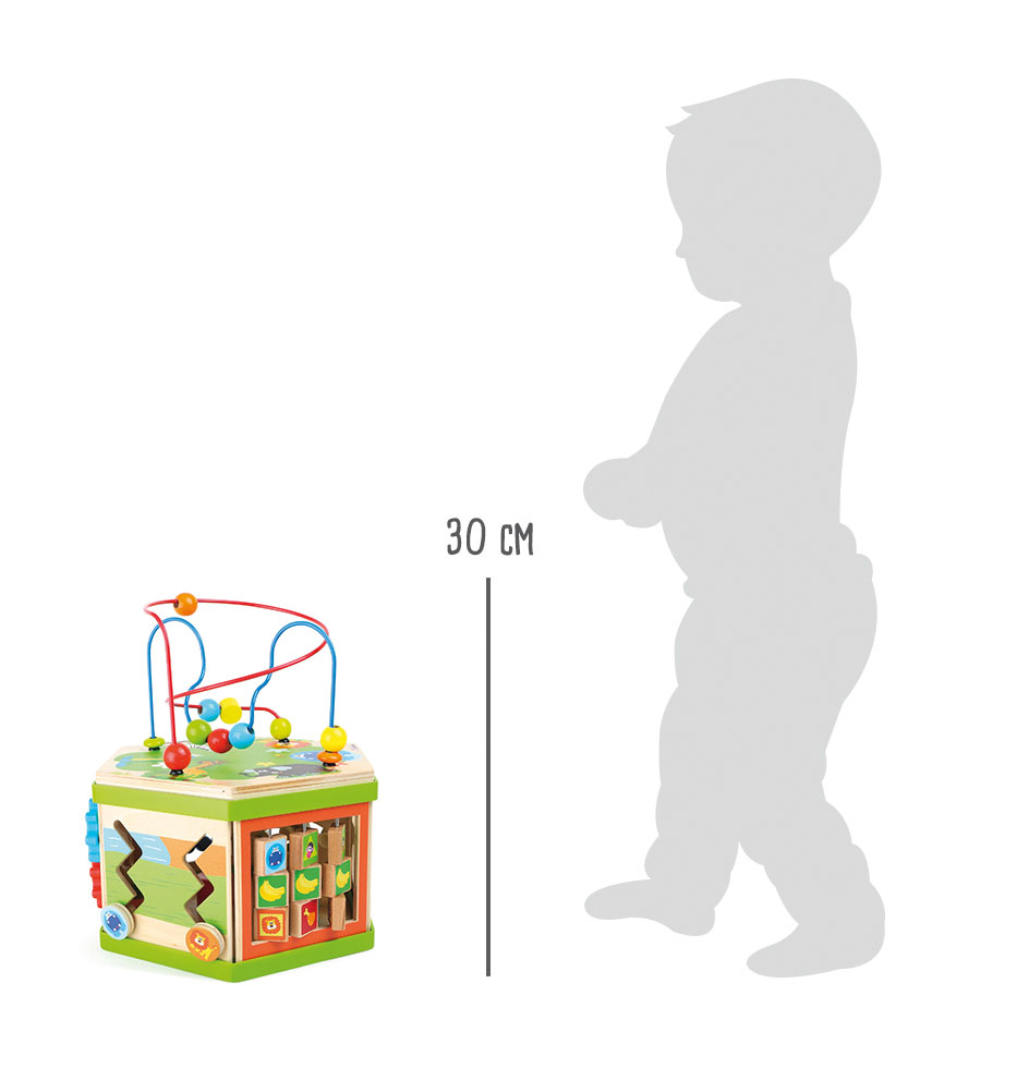 Motorikwürfel Tier-Safari für Kinder