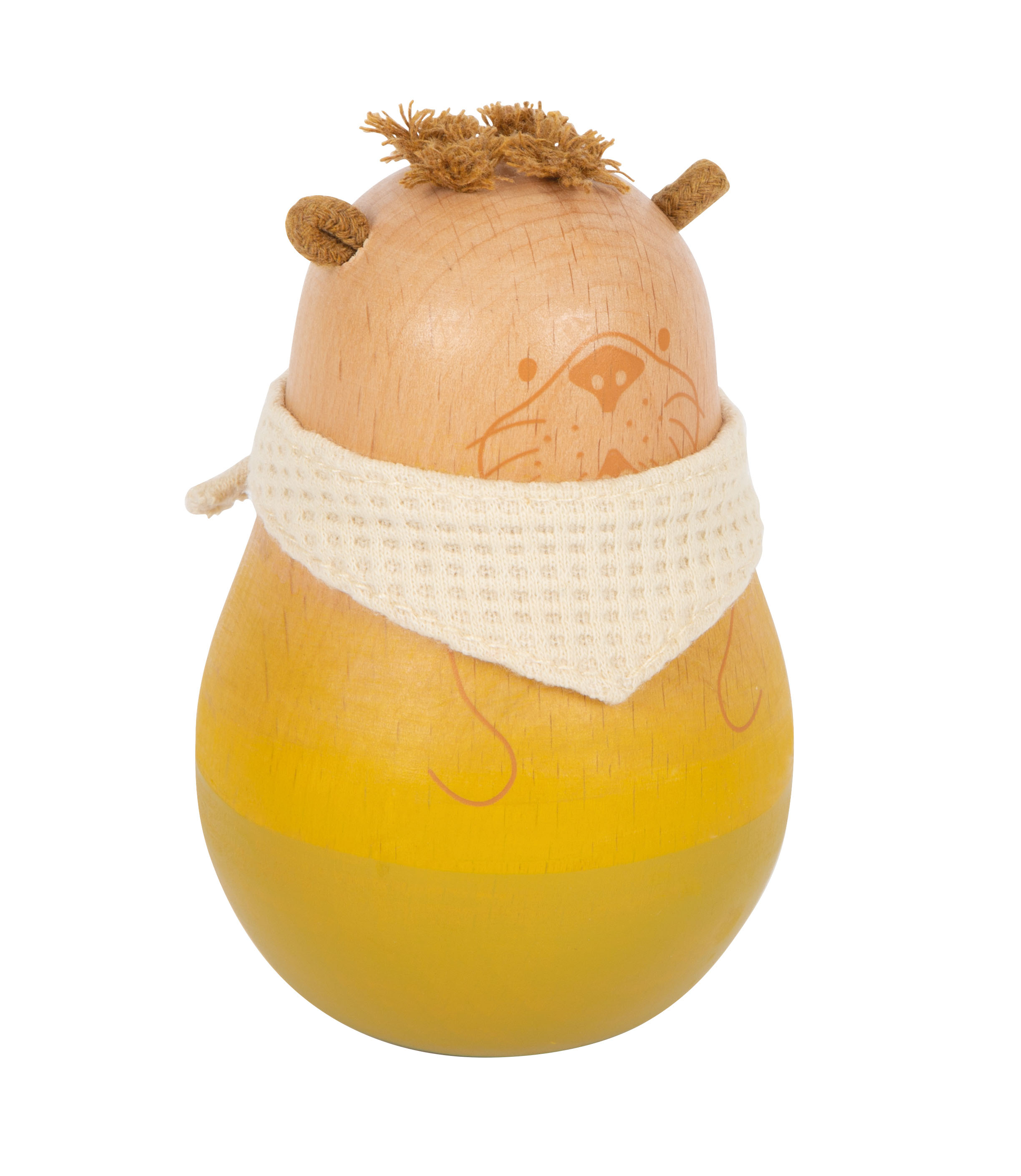 Stehauf-Otter mit Halstuch zum Spielen für Babys