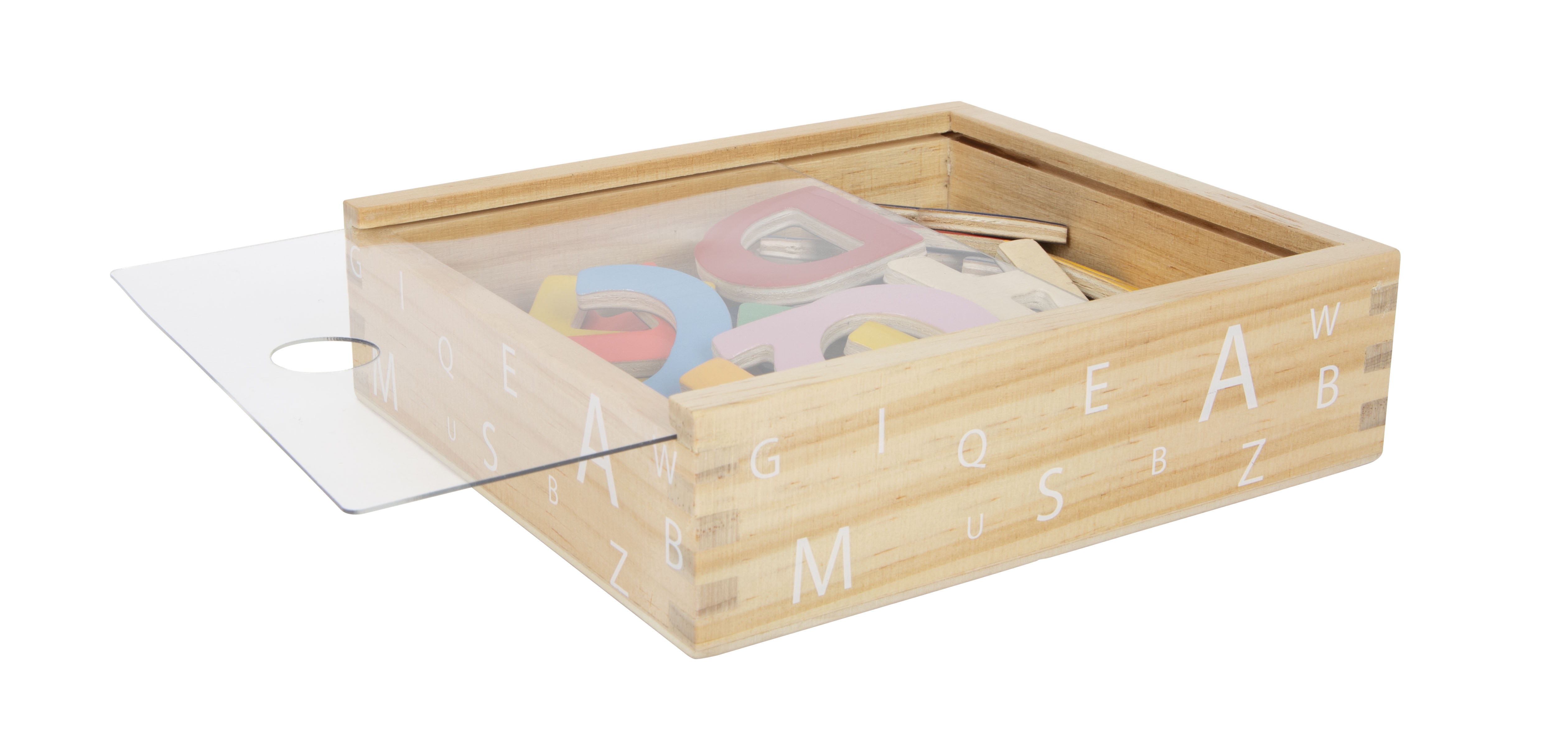 Bunte Magnetbuchstaben „Educate“ für Kinder