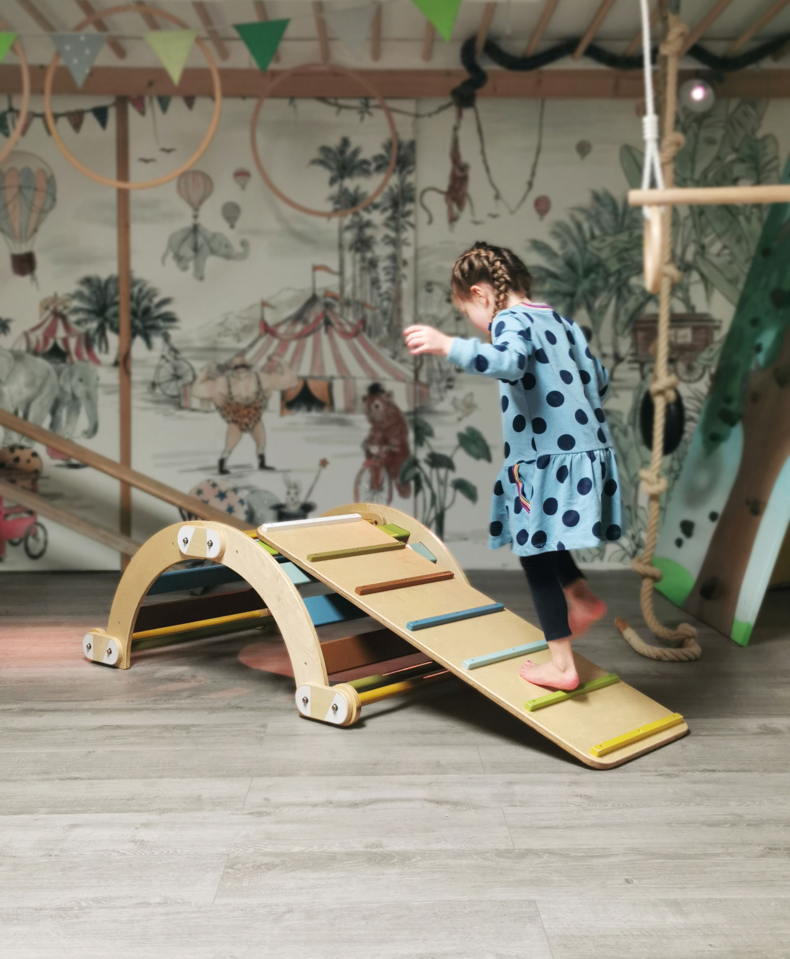 Rutschbrett 3 in 1 „Adventure“ für Kinder