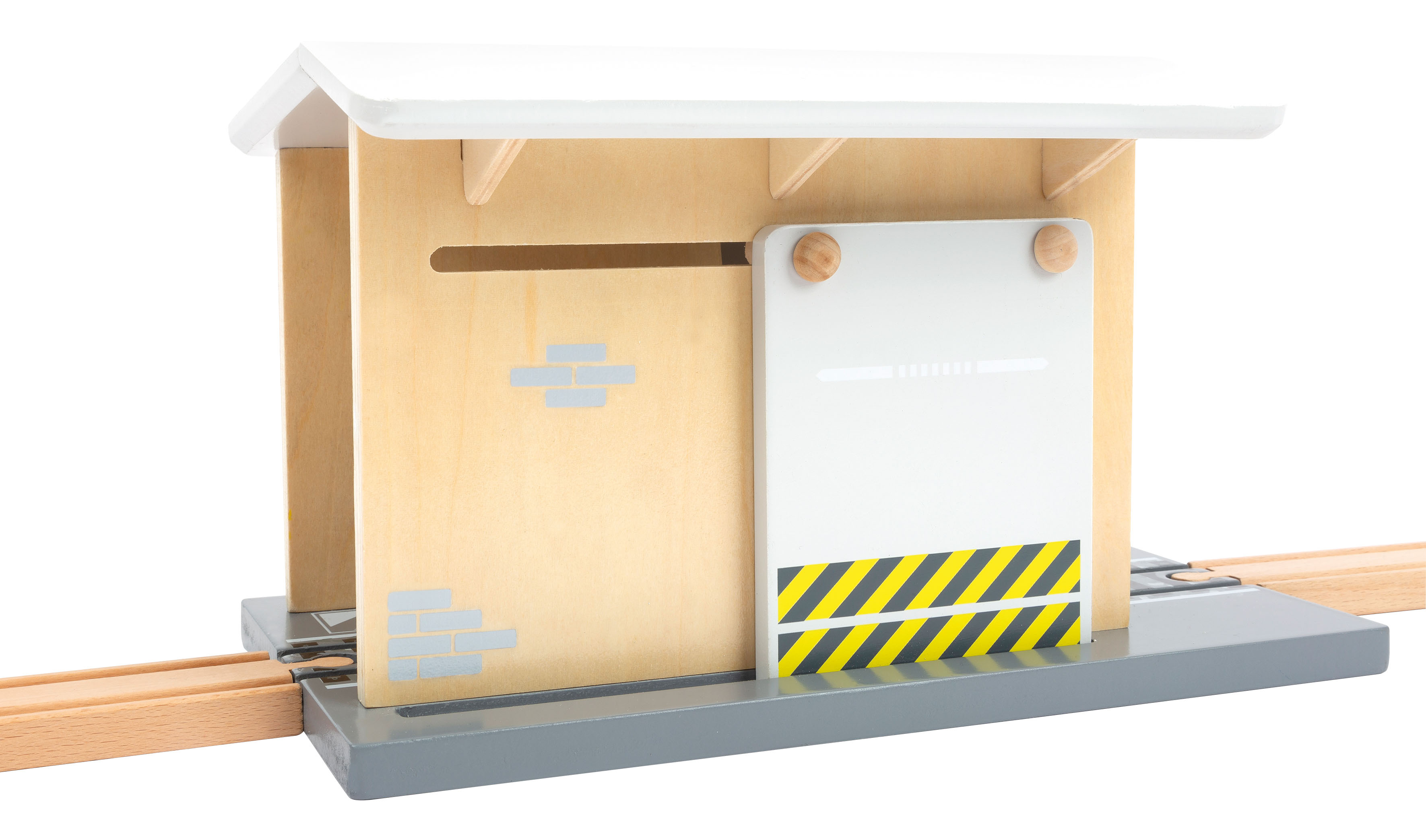 Güterbahnhof mit Zubehör für Kinder