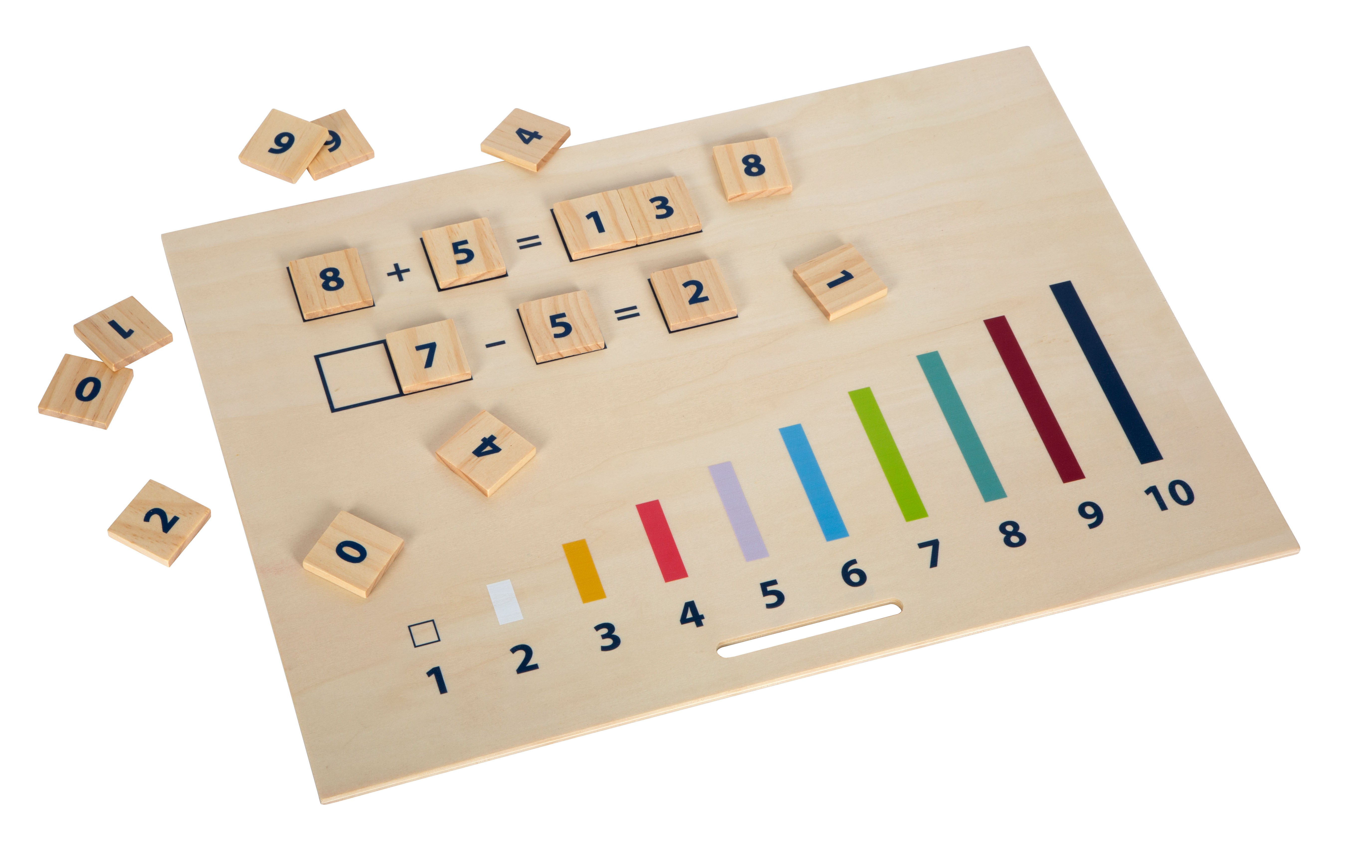 Jouet Montessori Mathématiques En Bois – Blocs Chiffres, Bâtonnets Comptage Et Comptage Sur Doigts – Éducatif 2-5 Ans – STEM Sensoriel - 12