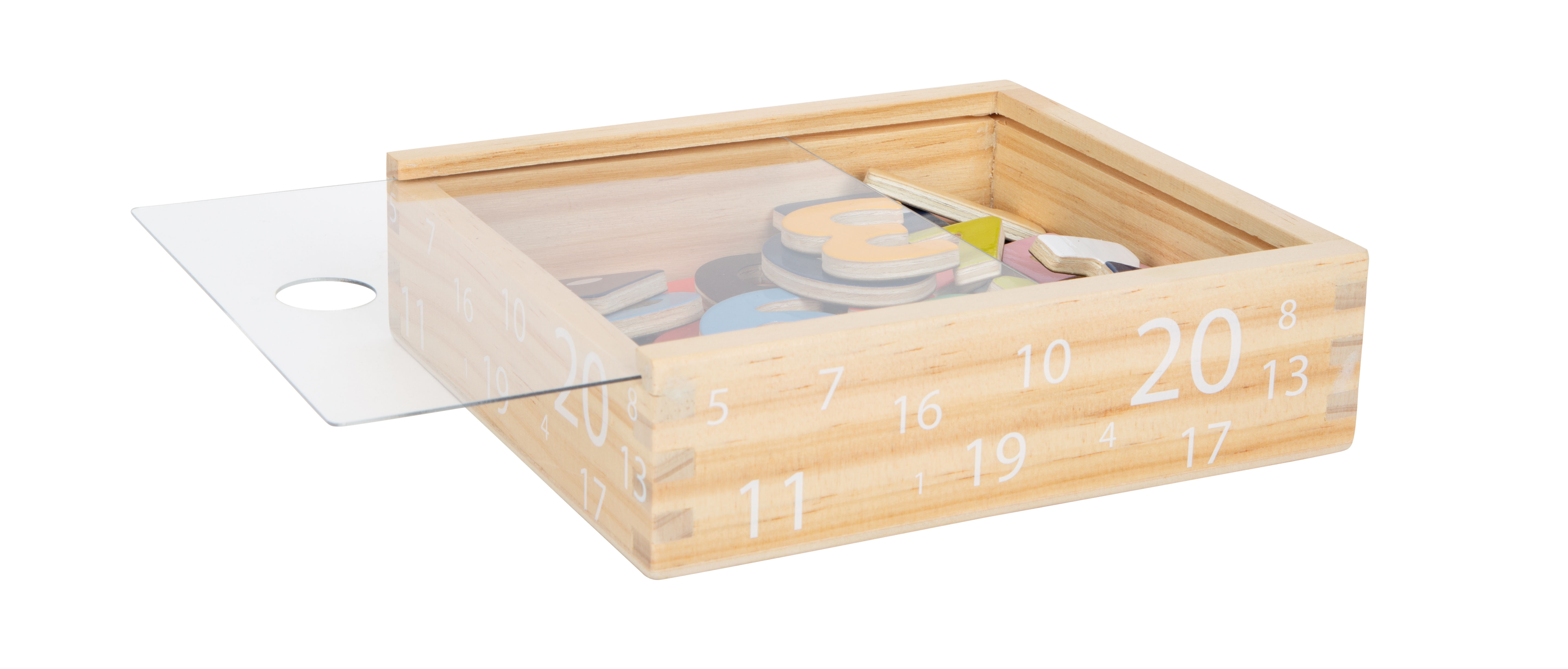 Bunte Magnetzahlen „Educate“ für Kinder