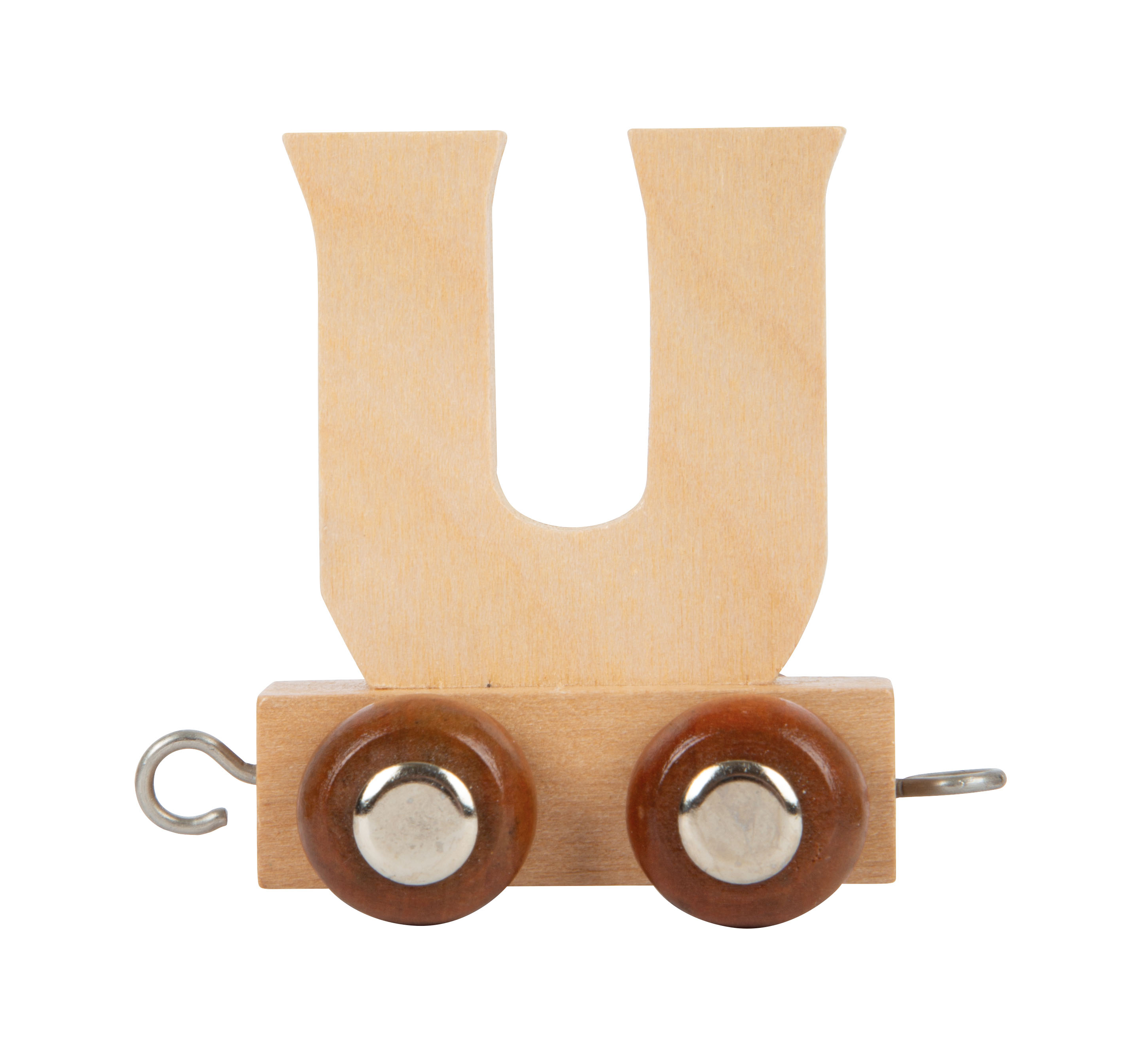 Buchstabenzug Holz U für Kinder