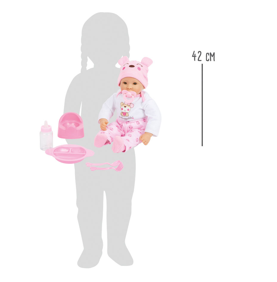 Babypuppe „Marie“ mit Zubehör für Kinder