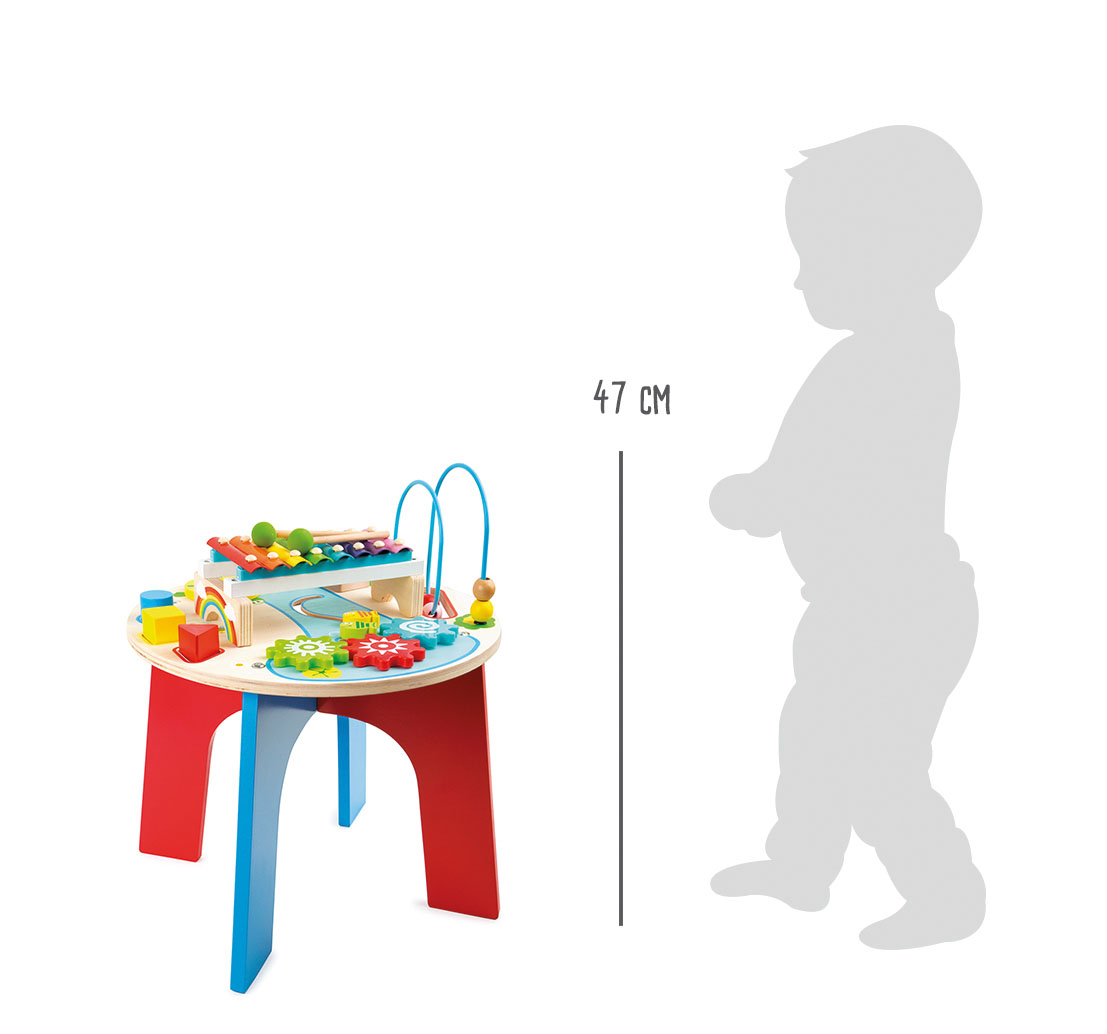 Motorik- und Musiktisch 2 in 1 für Kinder