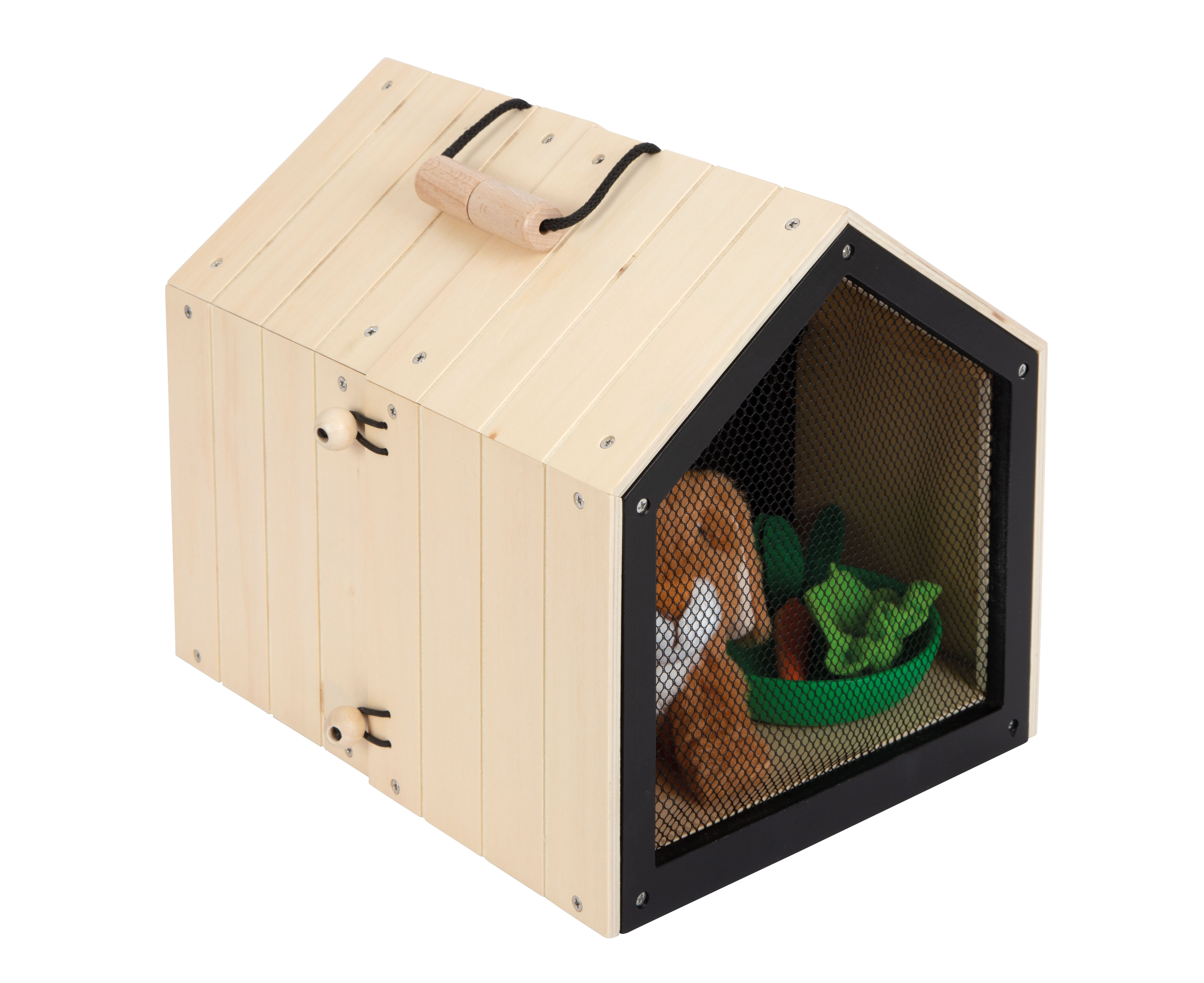 Hasenstall mit Auslauf für Kinder