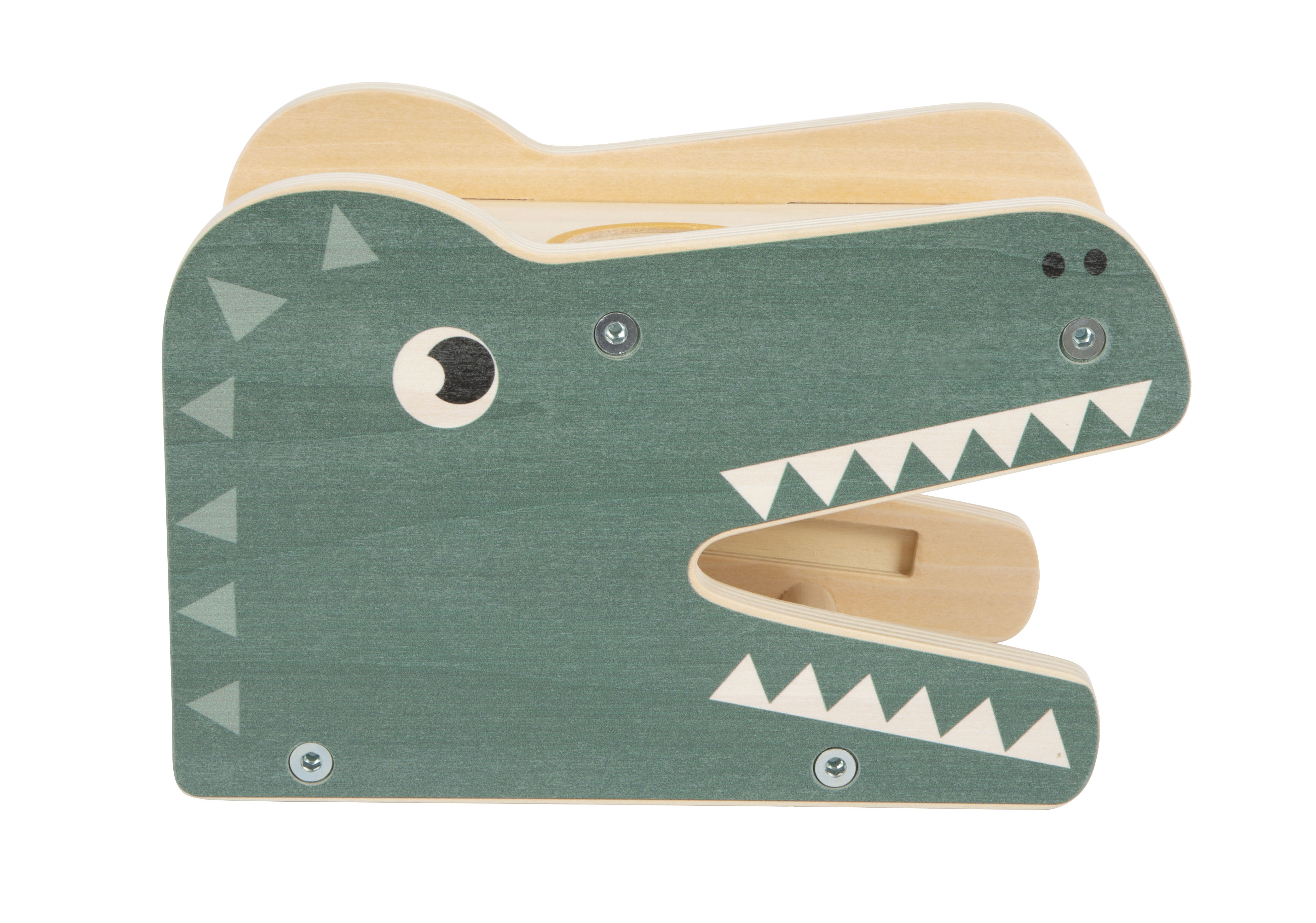 Krokodil aus Holz für Kinder zum Spielen