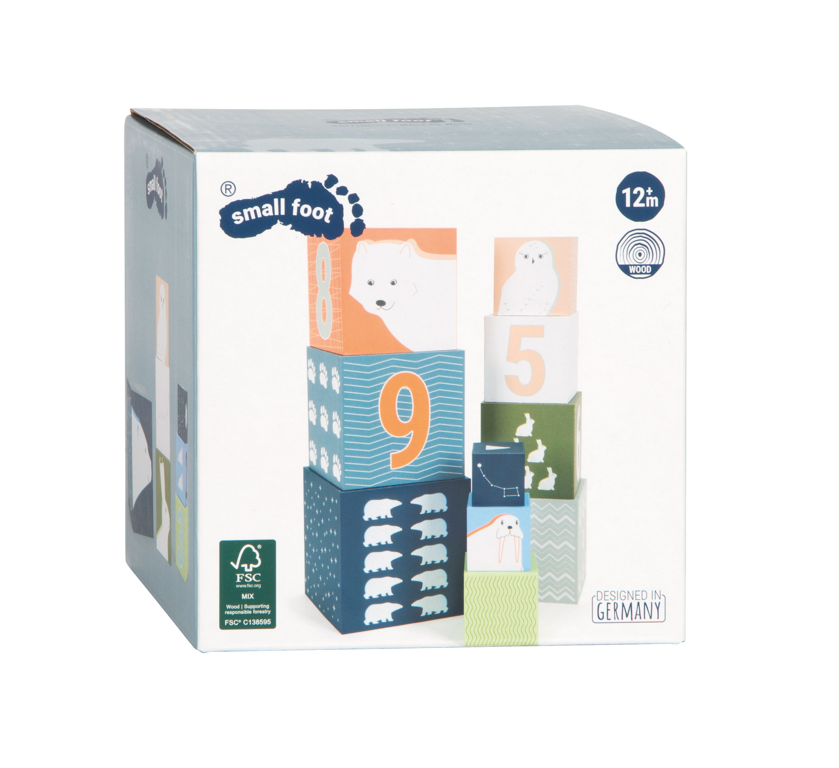 Stapelwürfel „Arctic“ für Kinder