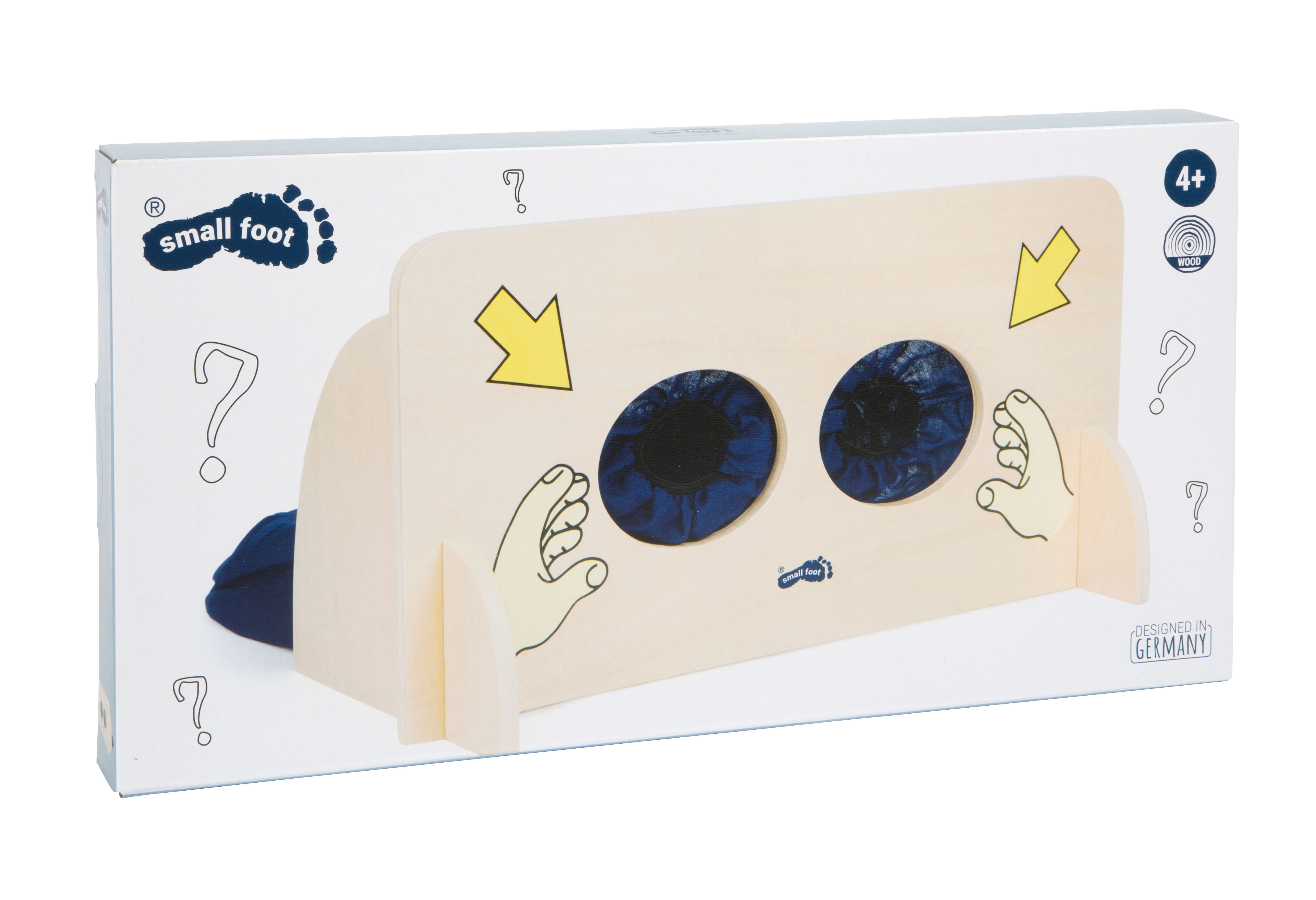 Sinnesspiel Fühlwand für Kinder