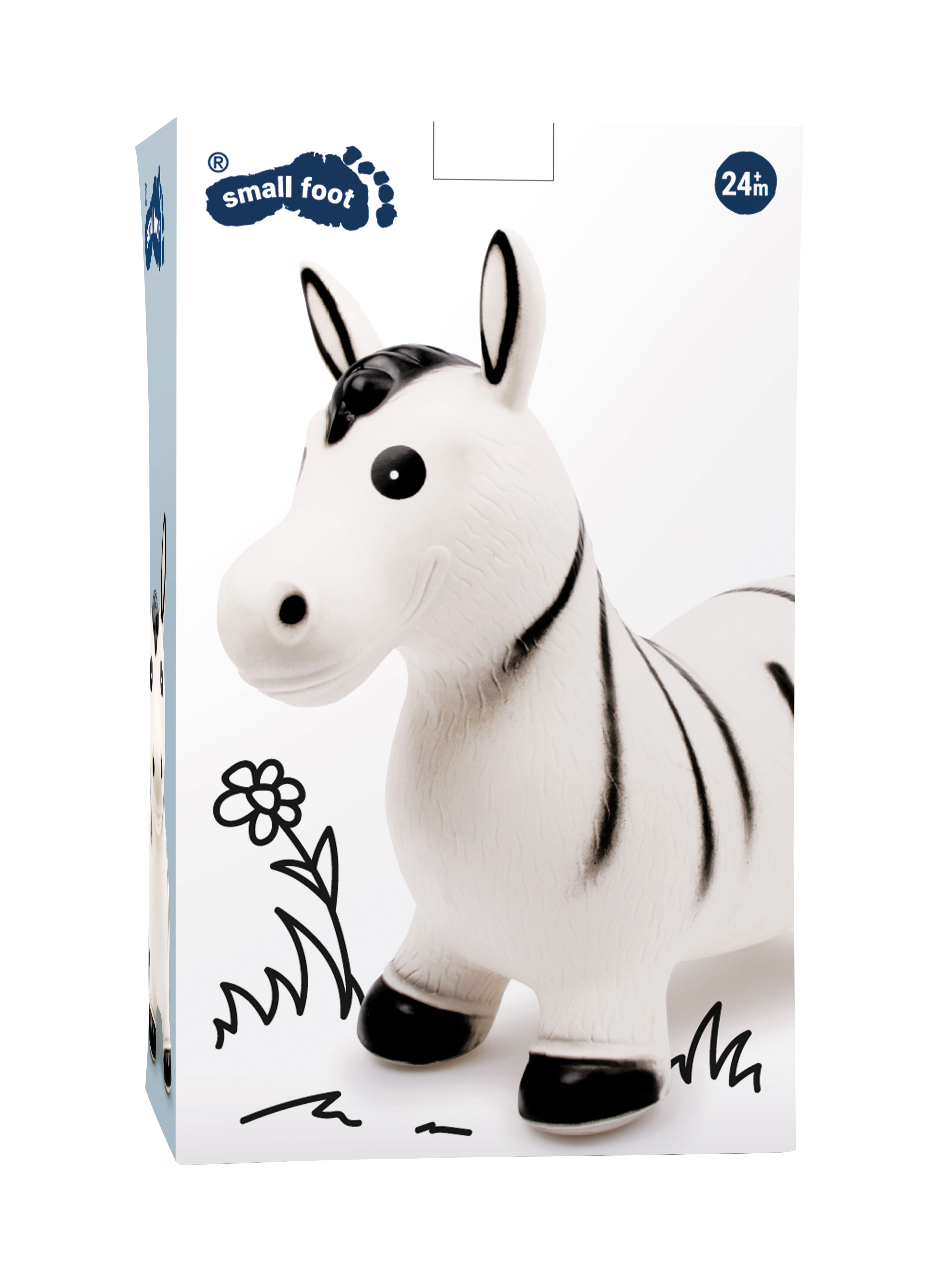 Hüpftier Zebra für Kinder