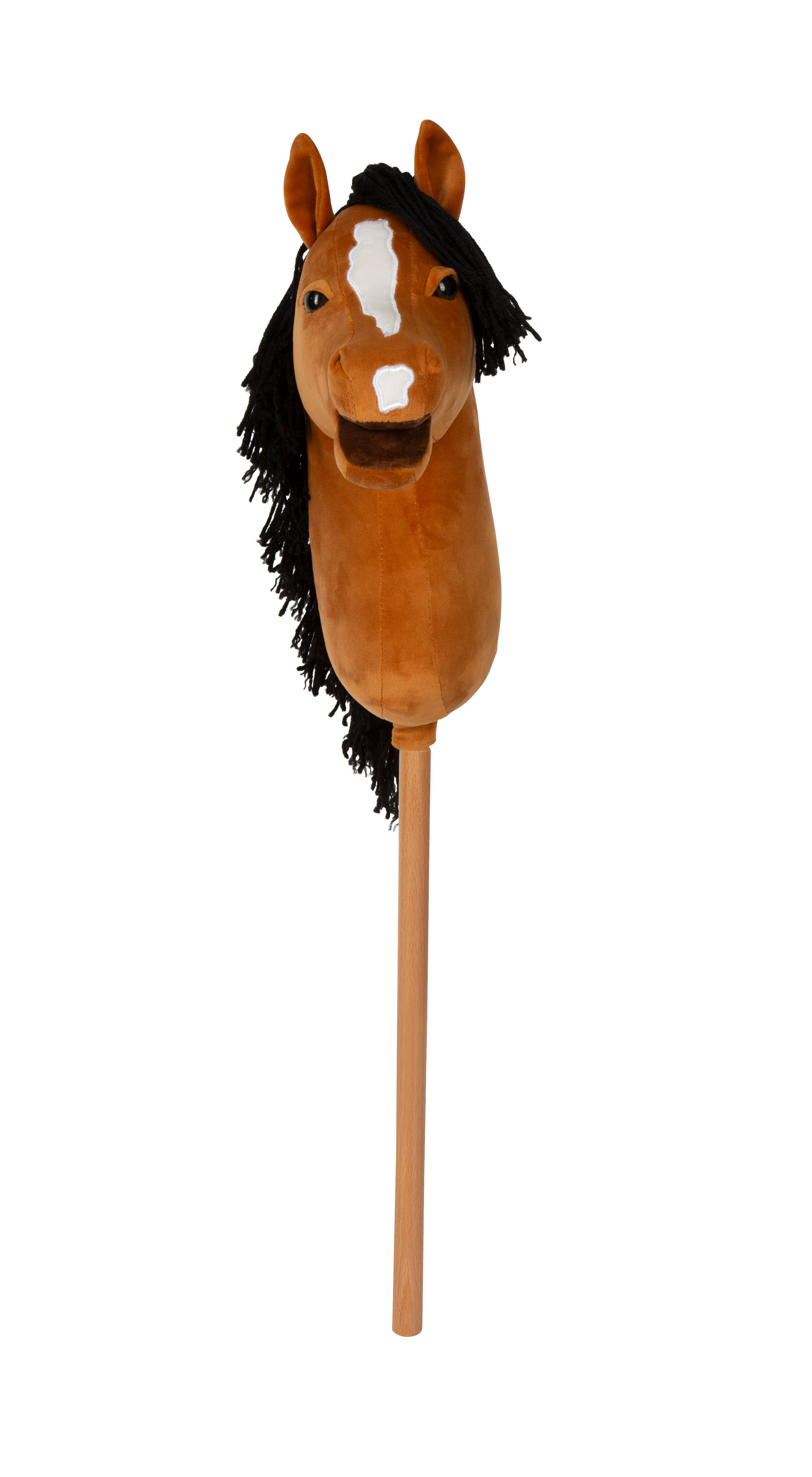 Steckenpferd braun frontal