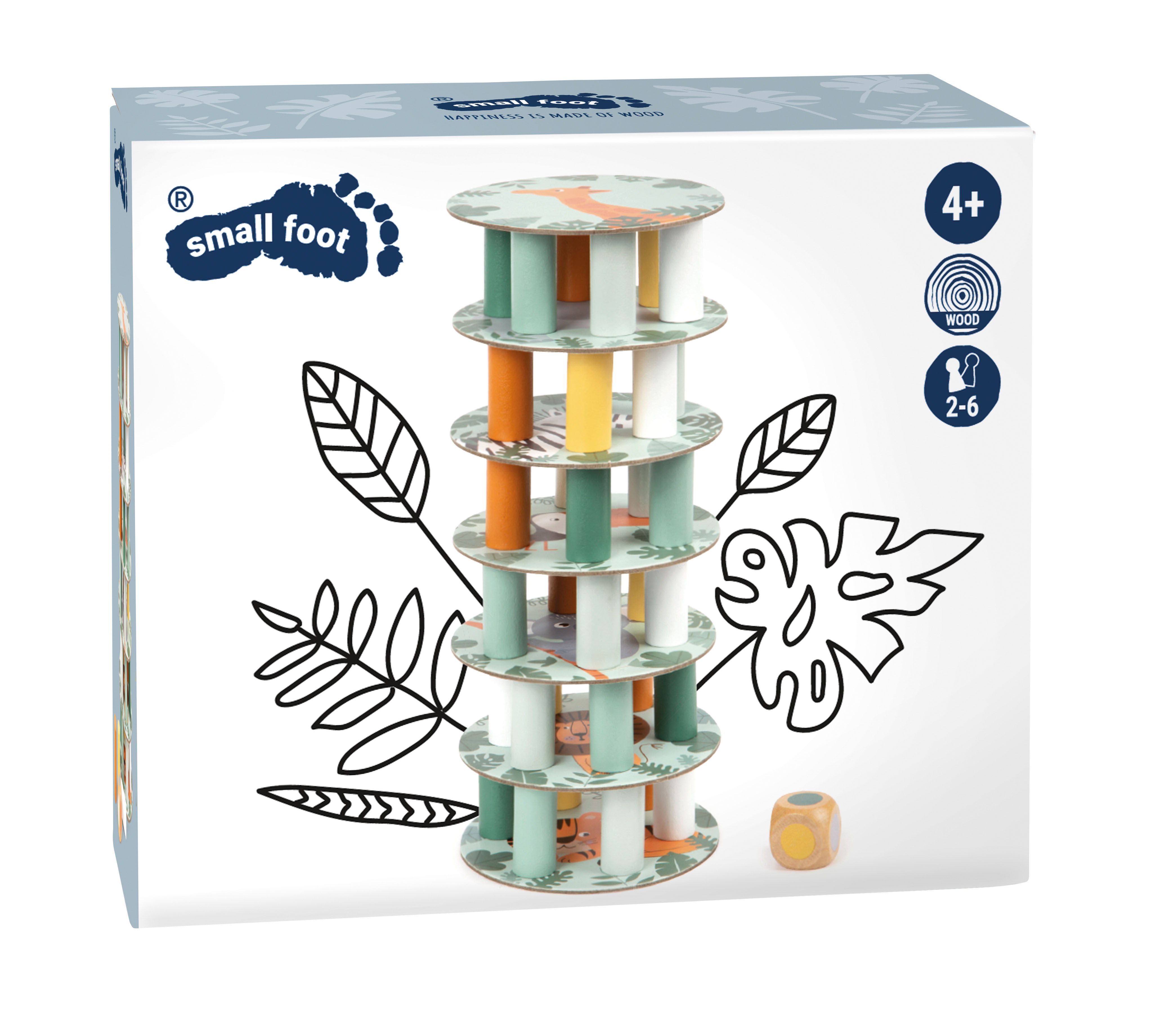 Wackelturm „Safari“ für Kinder