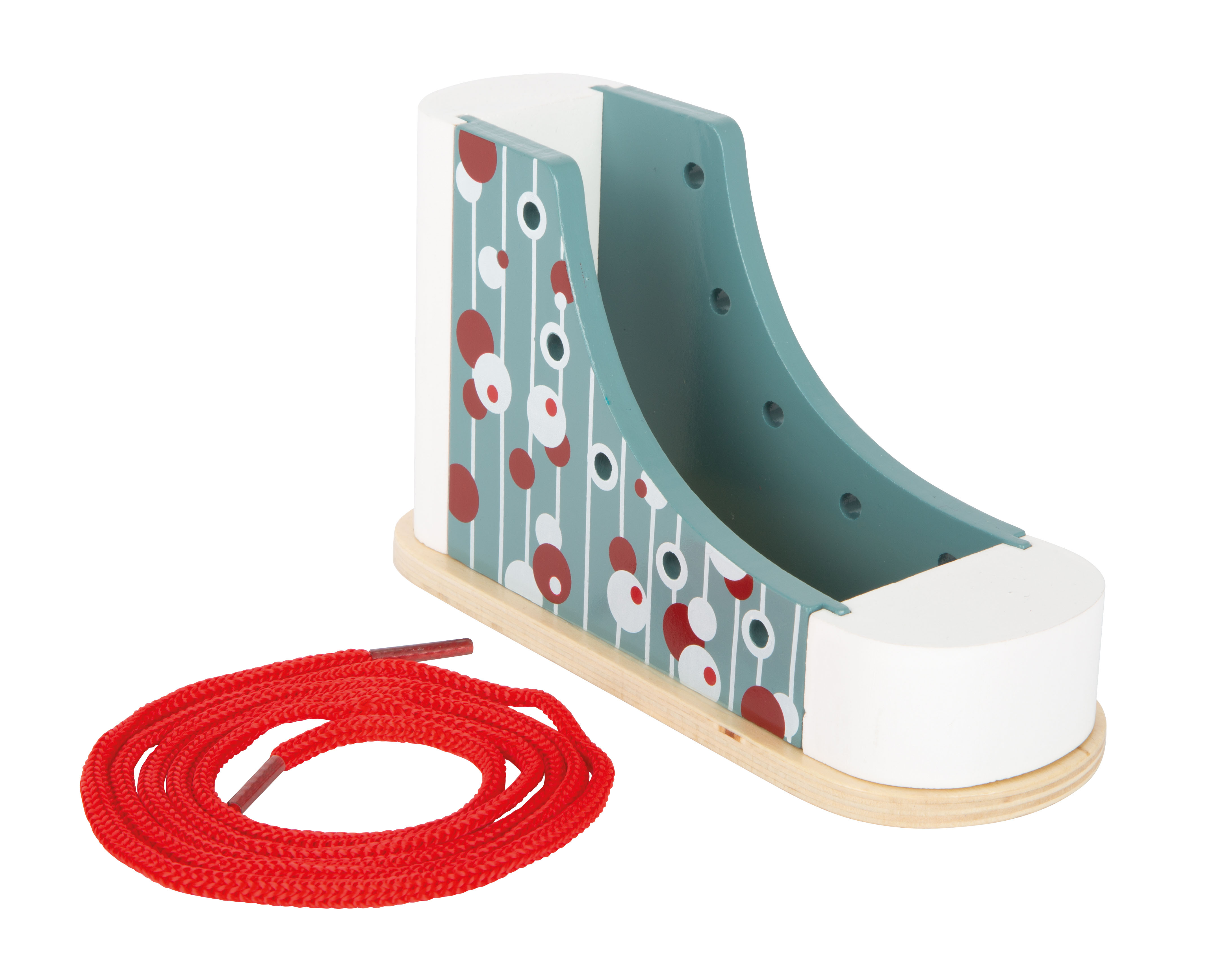 Fädelschuh für Kinder