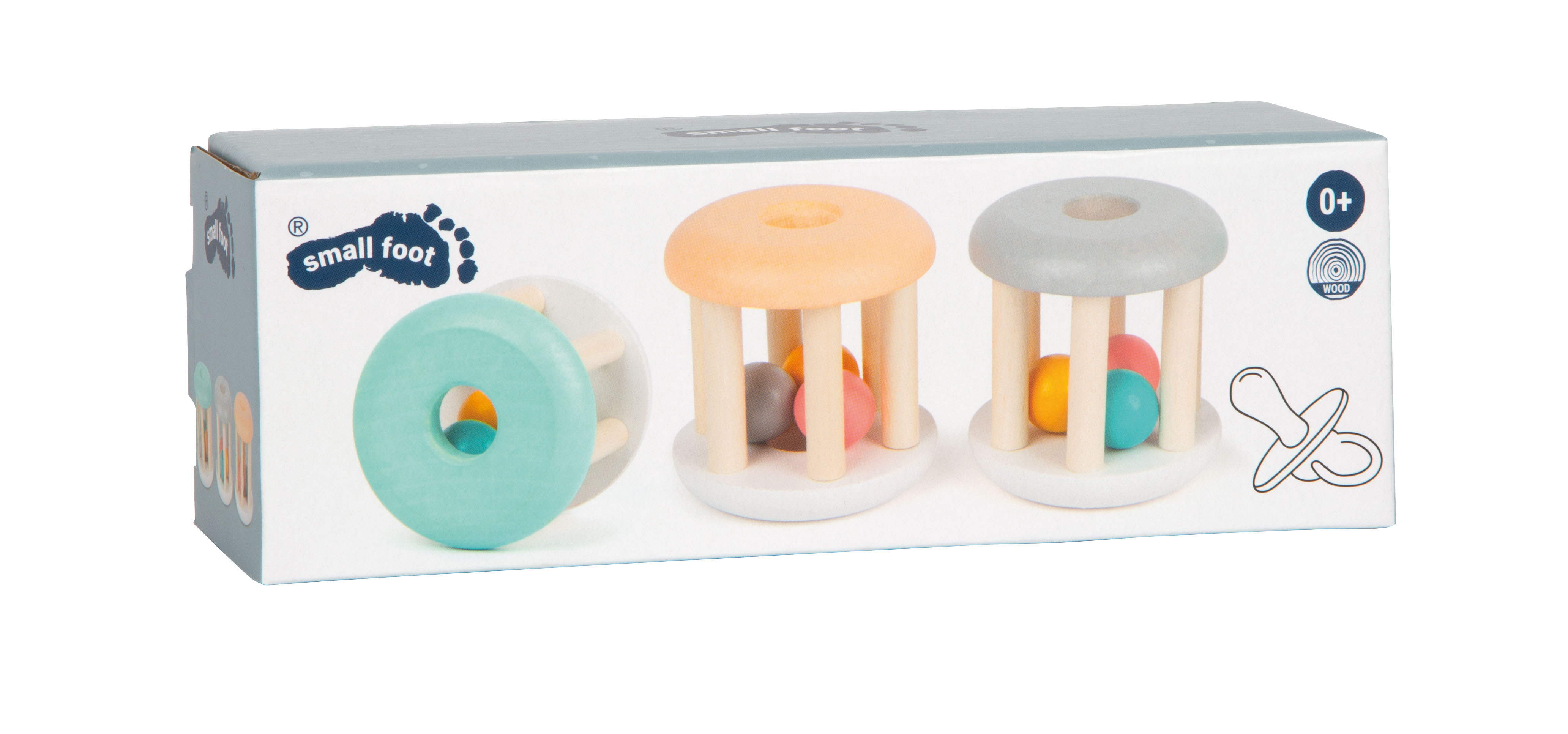 Babyrasseln Pastell für Kinder