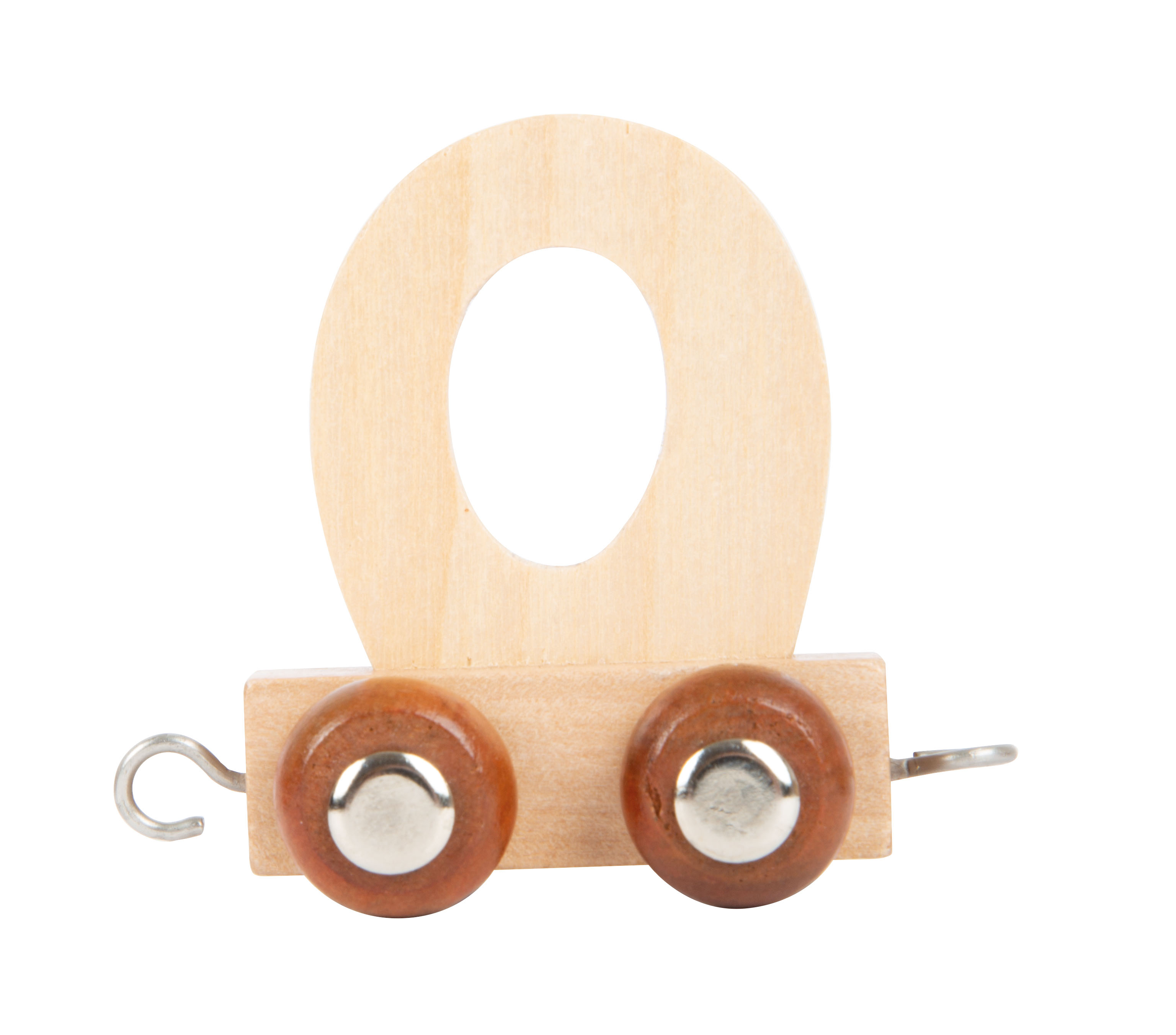 Buchstabenzug Holz O für Kinder