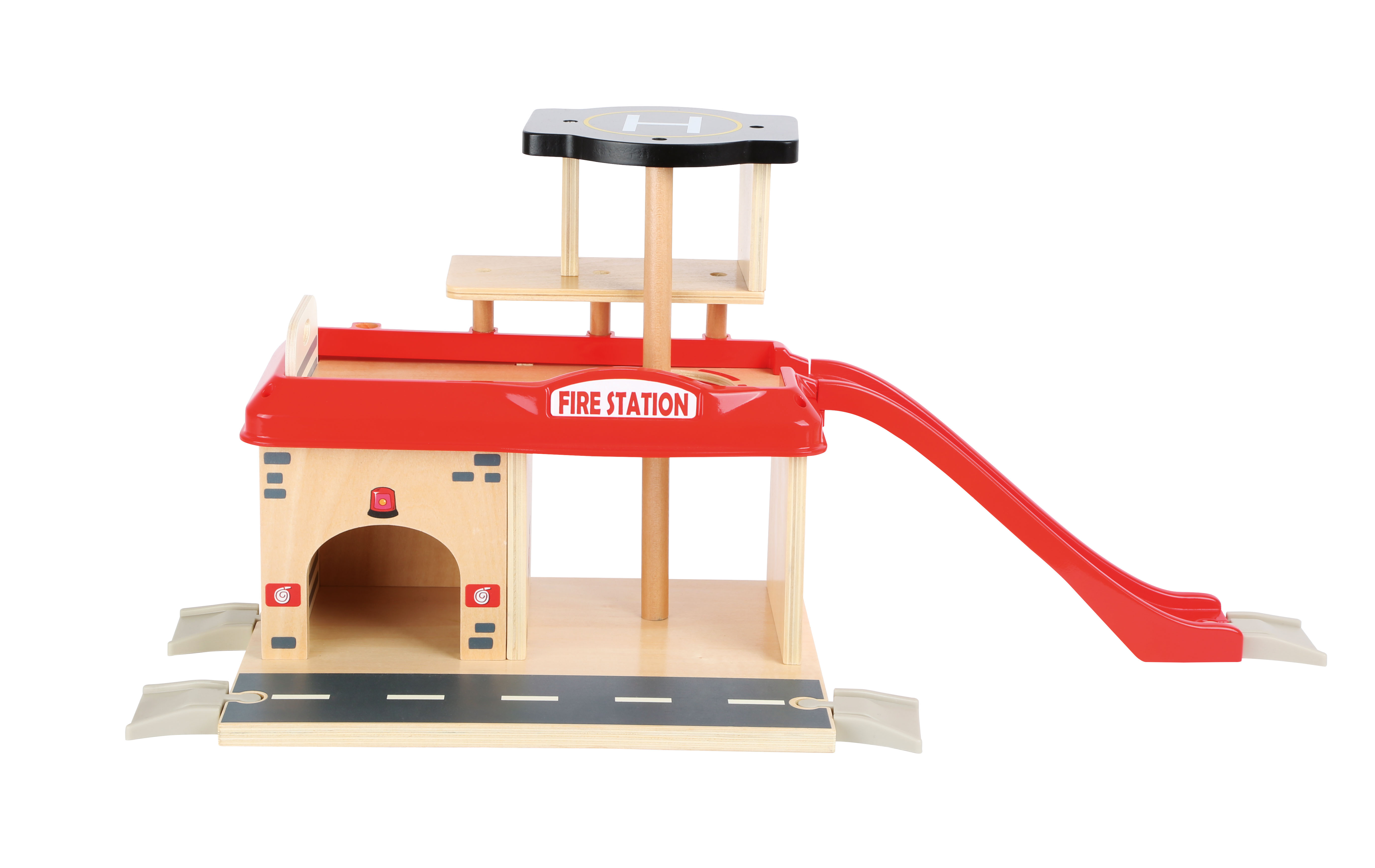 Feuerwehrwache mit Zubehör für Kinder