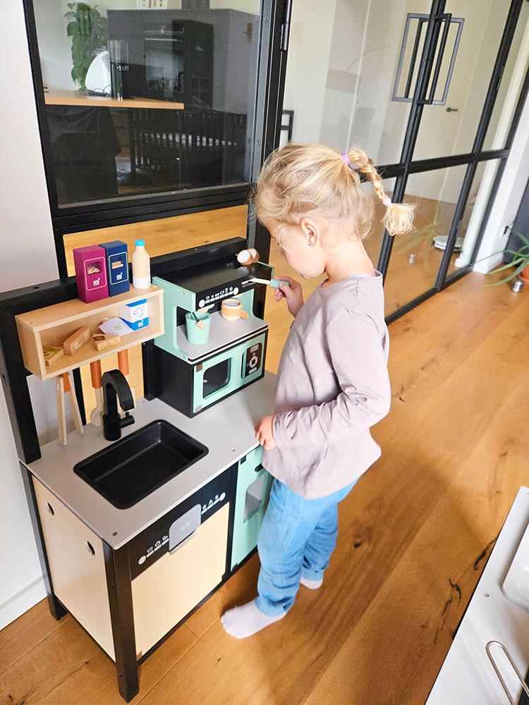 Kinderküche Mit Kücheninsel Industrial Kinderbild