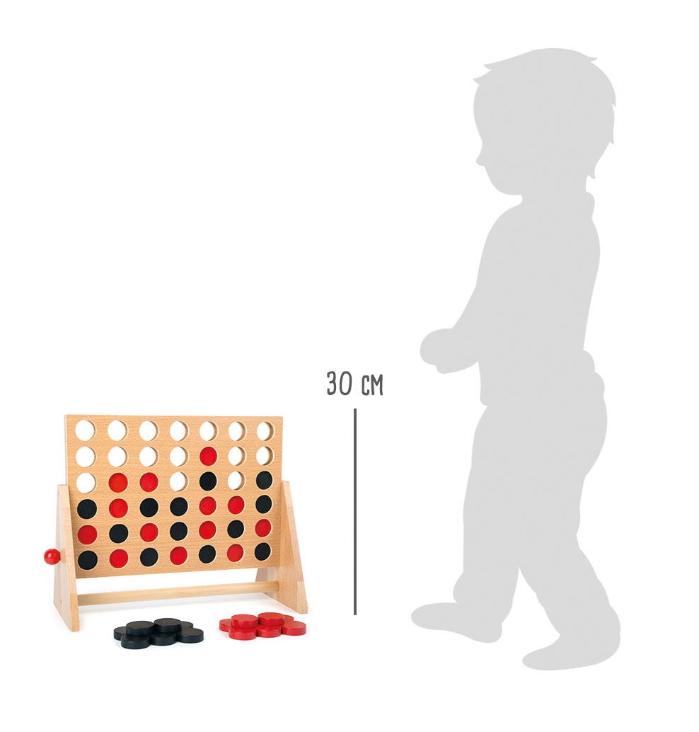 Vier in einer Reihe für Kinder