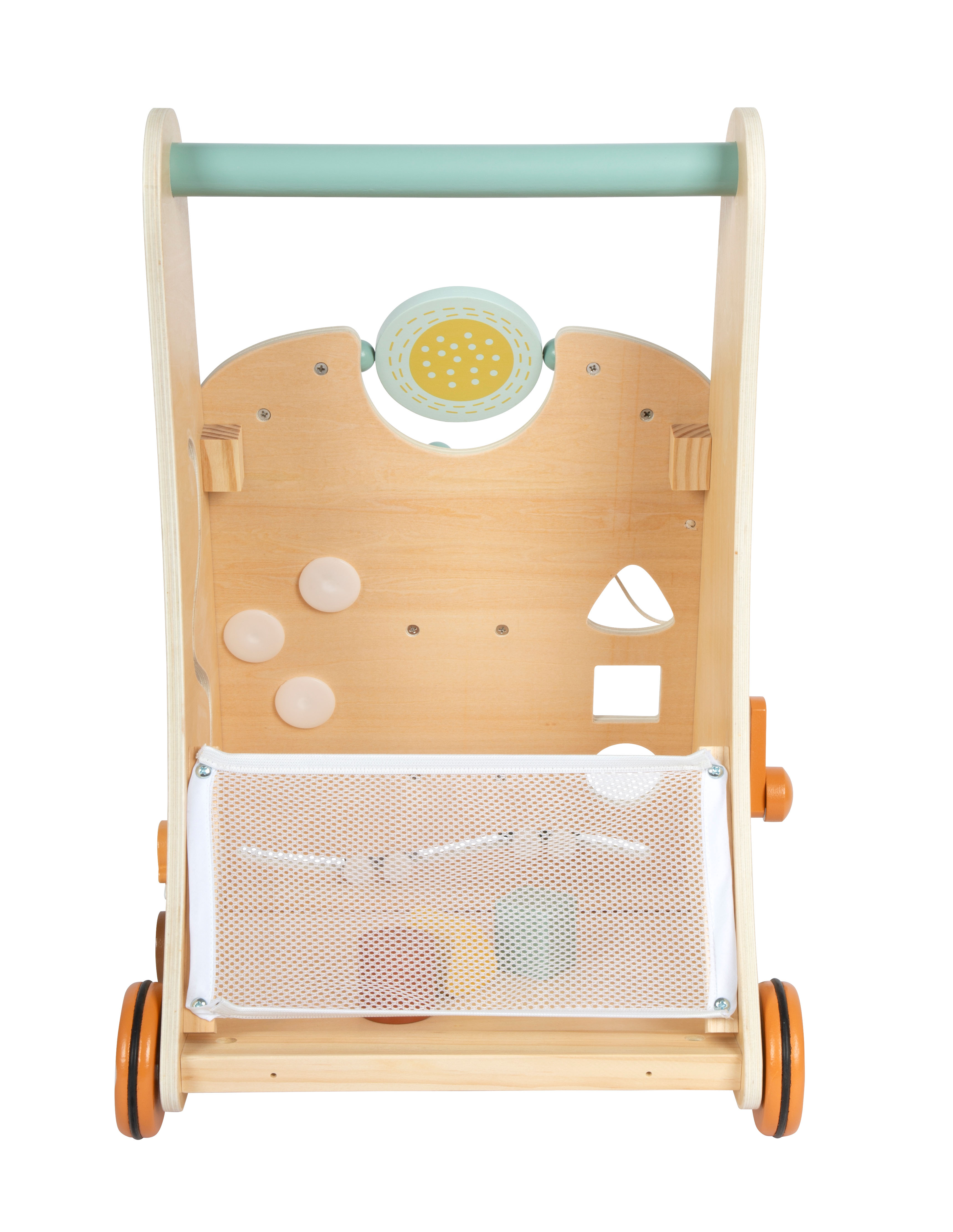 Lauflernwagen mit Aufbewahrungsnetz