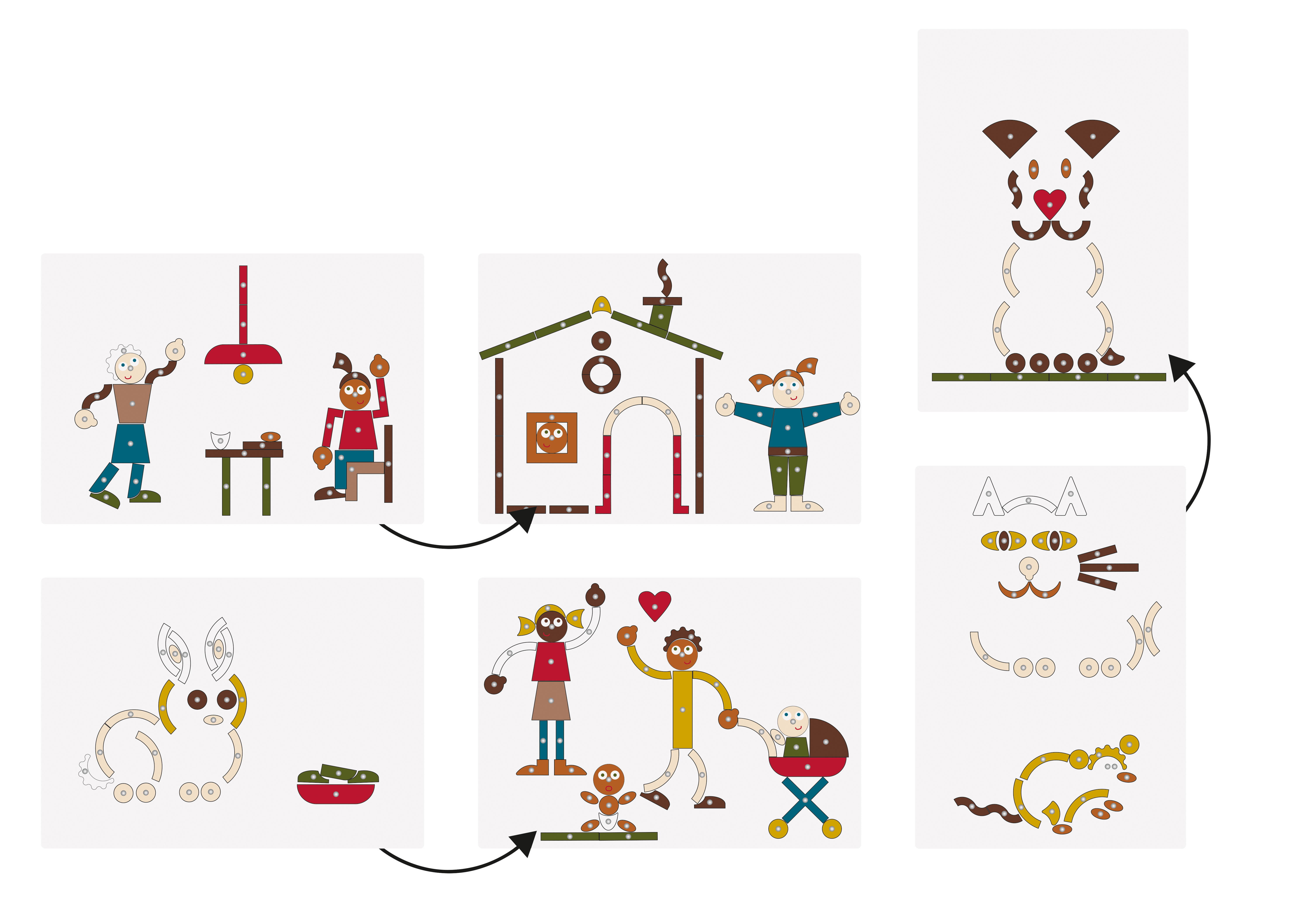 Hämmerchenspiel Zuhause & Familie für Kinder