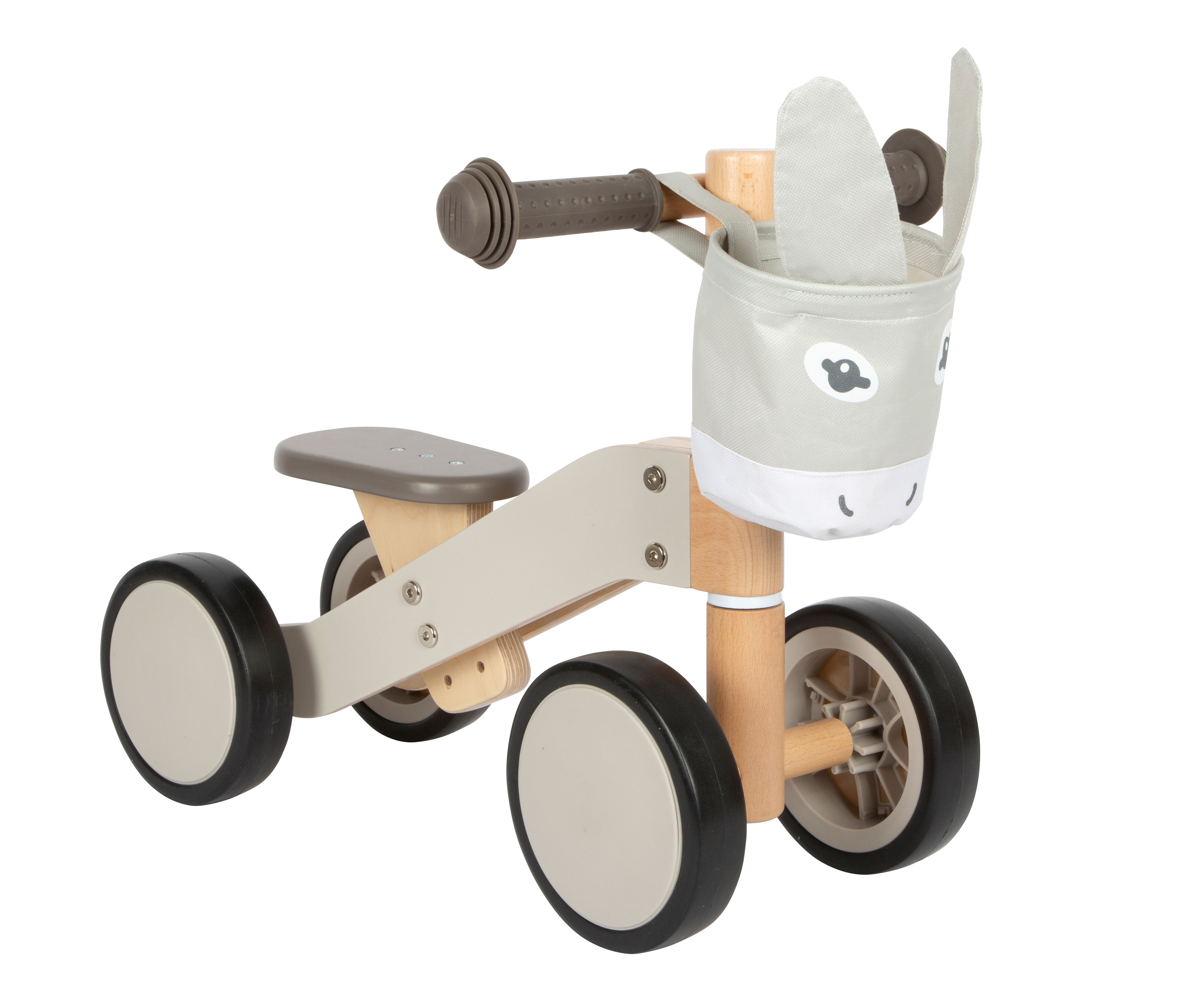Esel Rutschfahrzeug aus Holz für Kinder