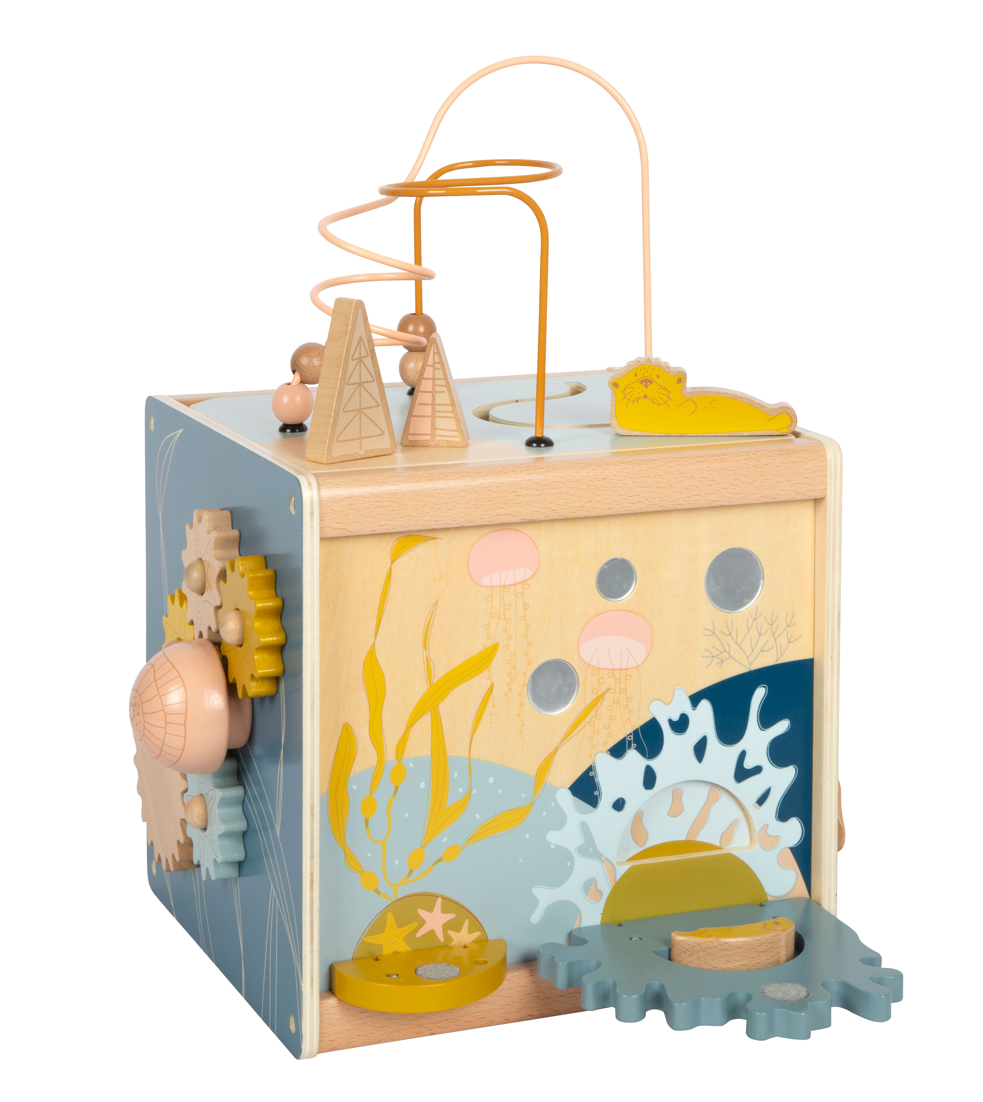Motorikwürfel „Seaside” für Kinder