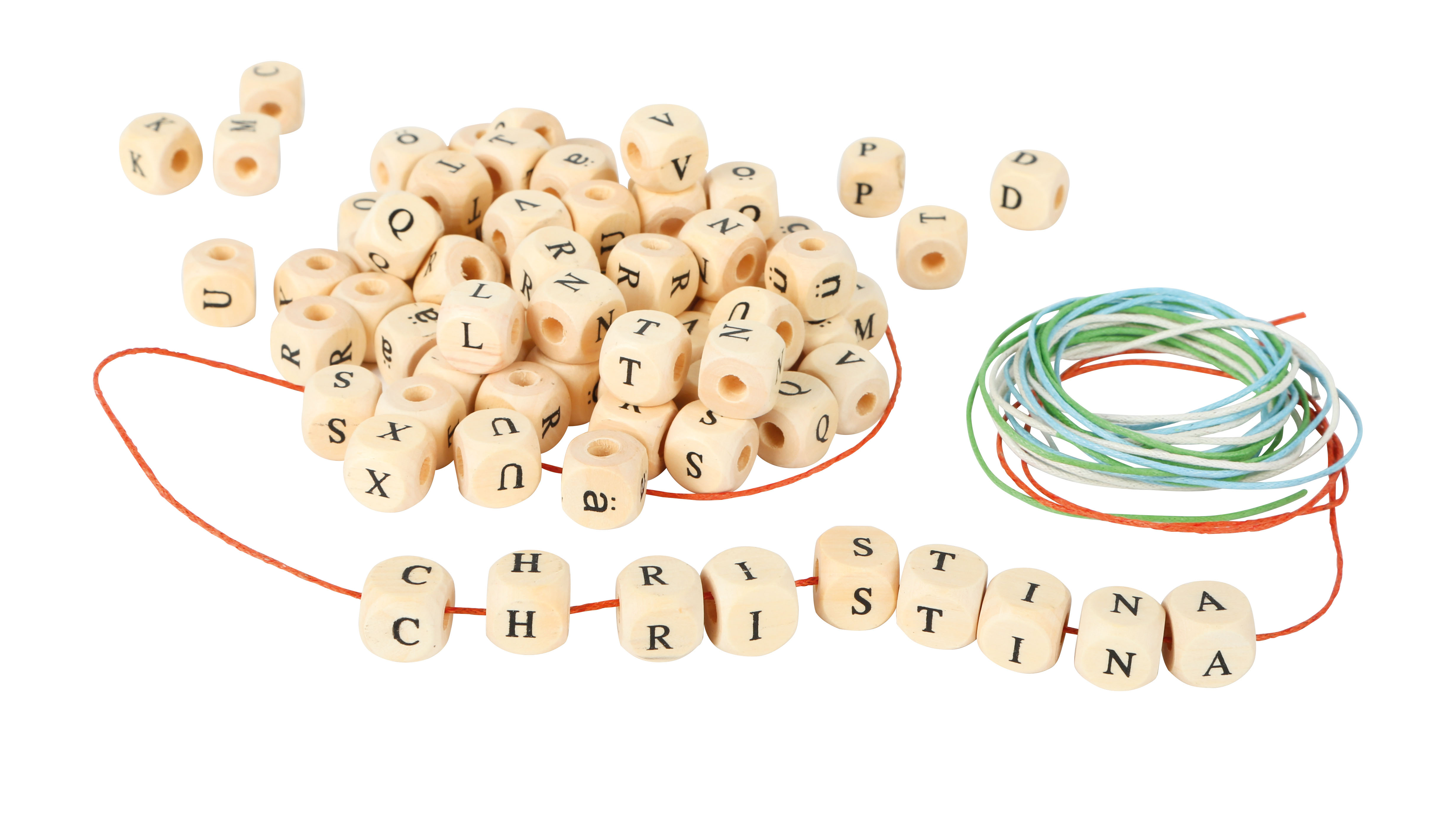 Buchstabenketten für Kinder