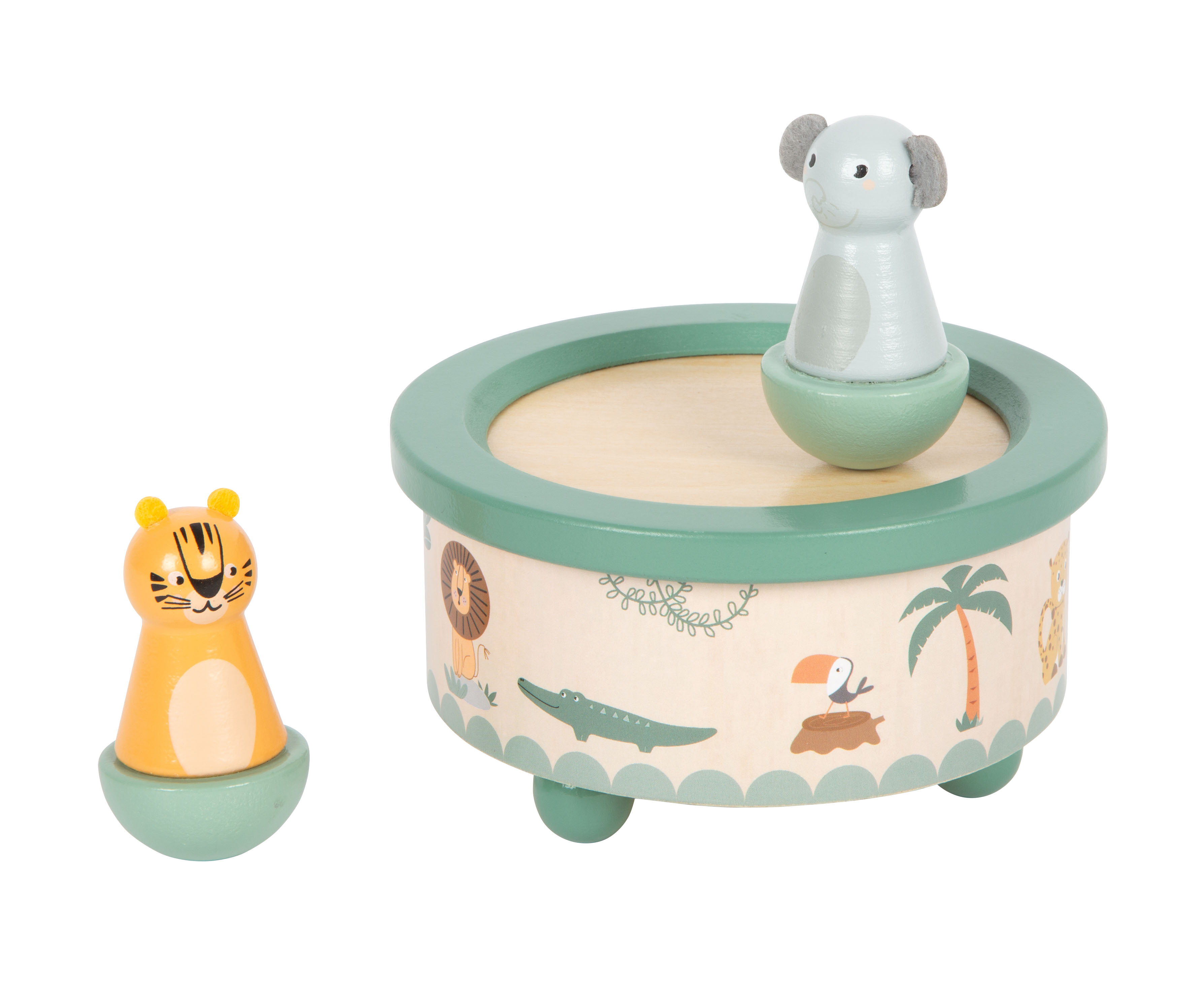 Spieluhr Safari Figuren abnehmbar