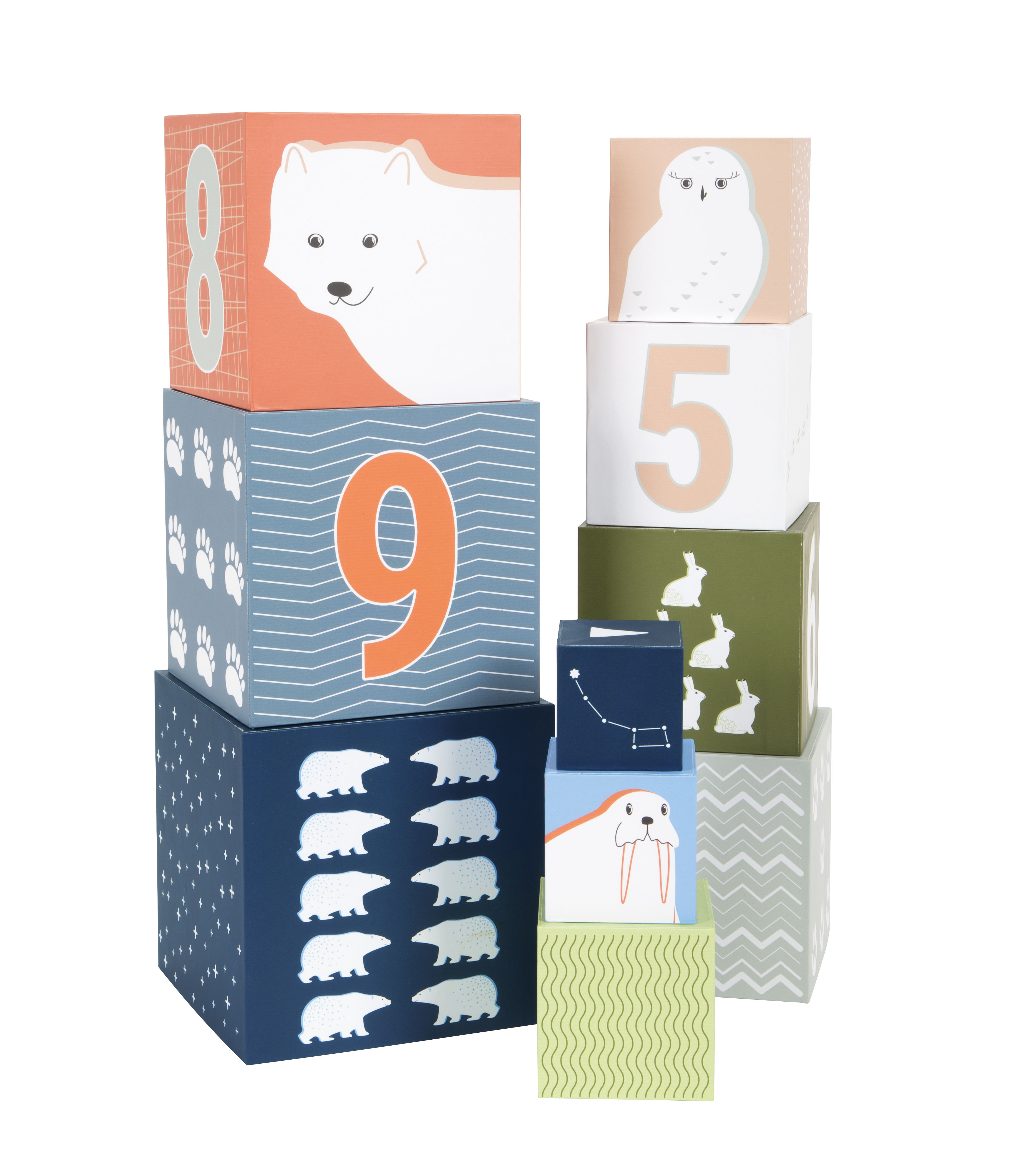 Stapelwürfel „Arctic“ für Kinder