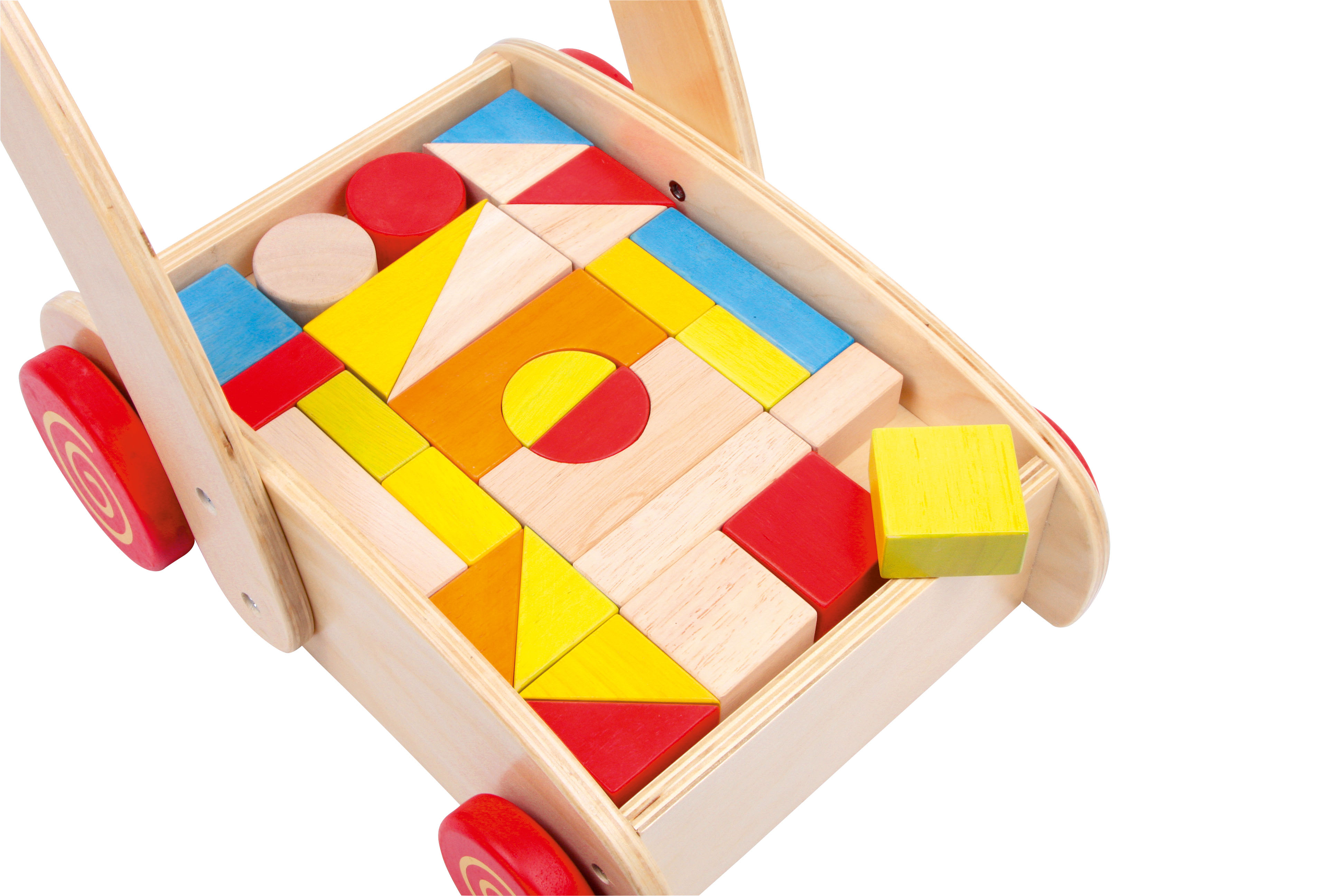 Lauflernwagen Bauklötze für Kinder