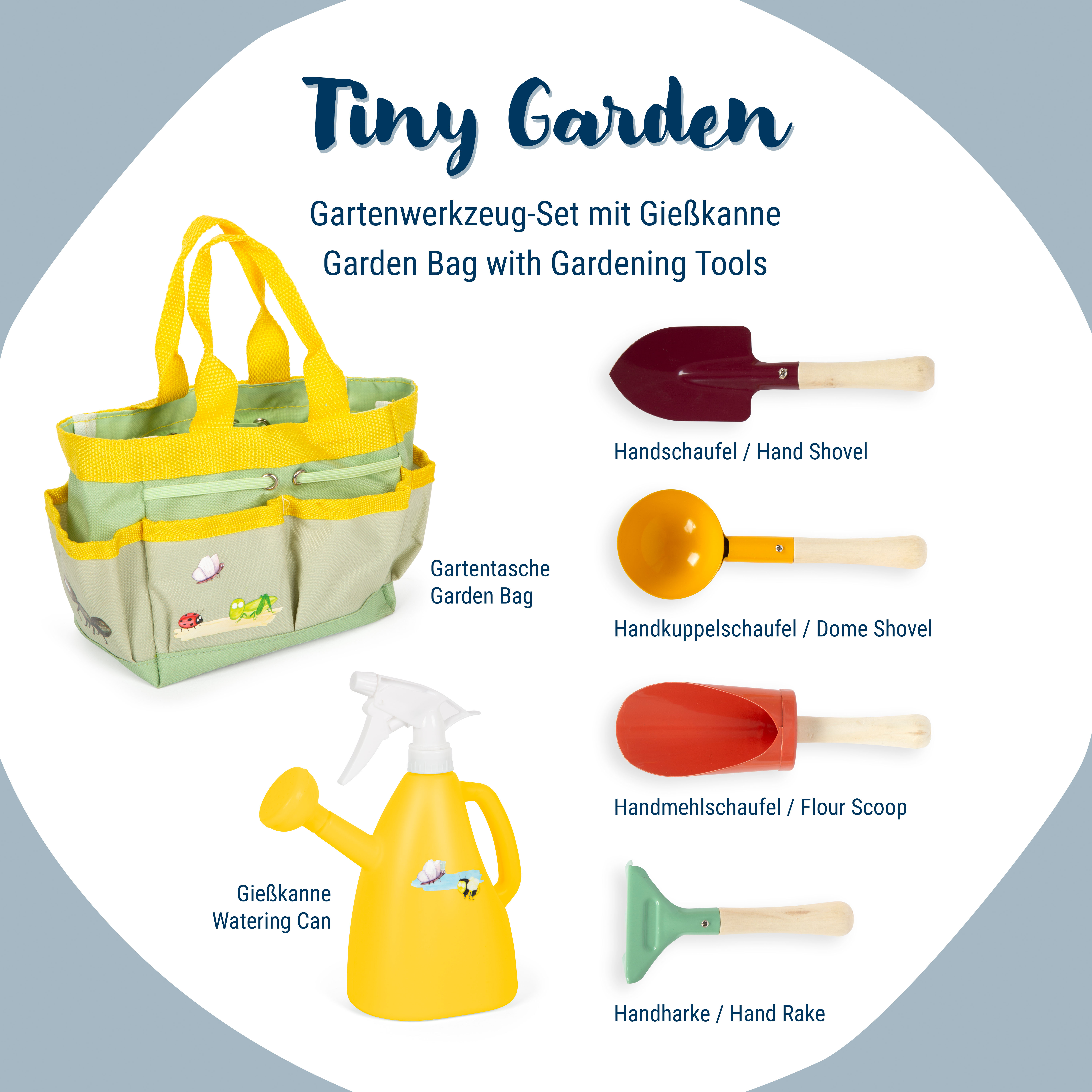 Gartentasche Mit Gartenwerkzeug Tiny Garden Zubehör