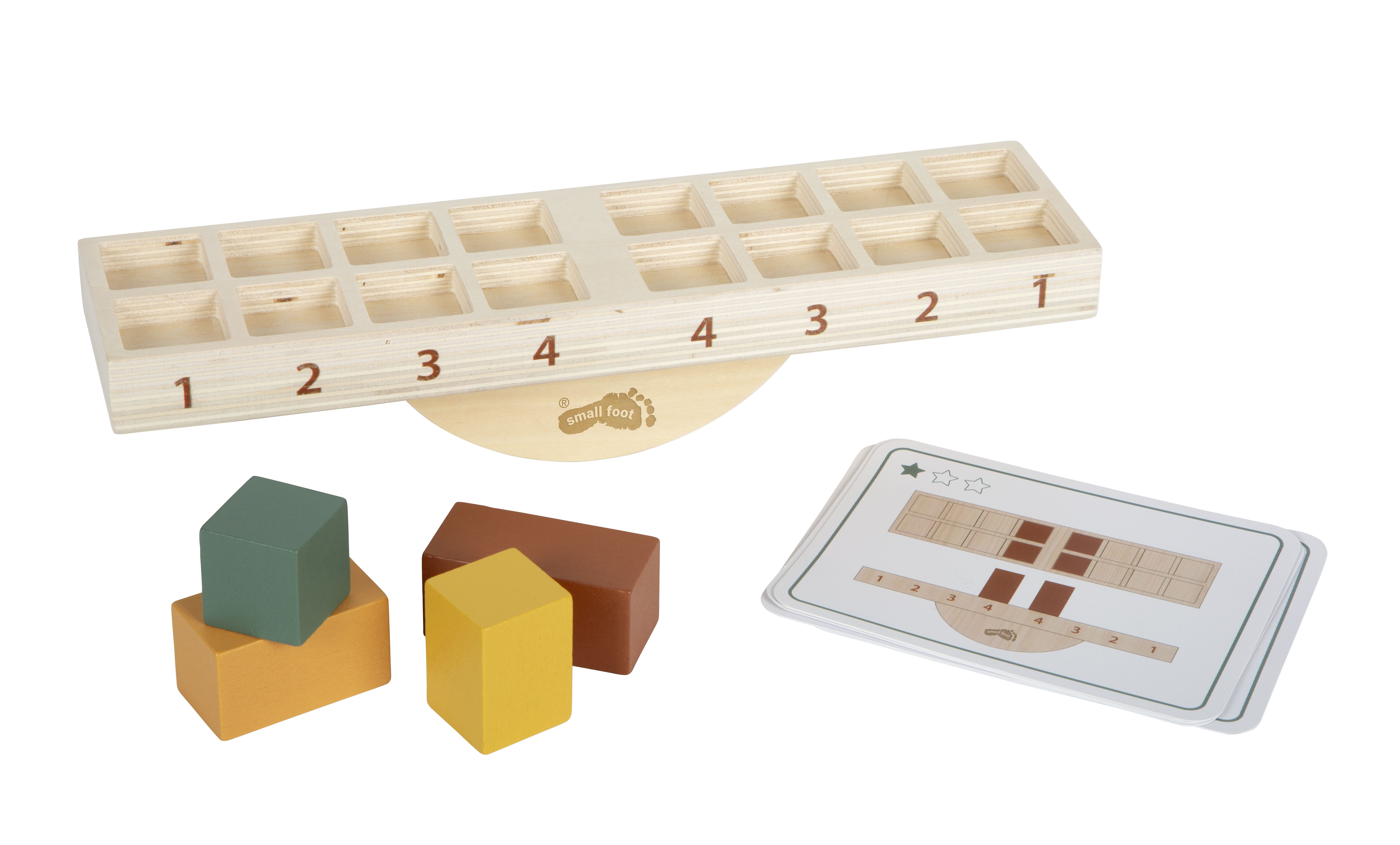 Balancierblöcke leer aus Holz