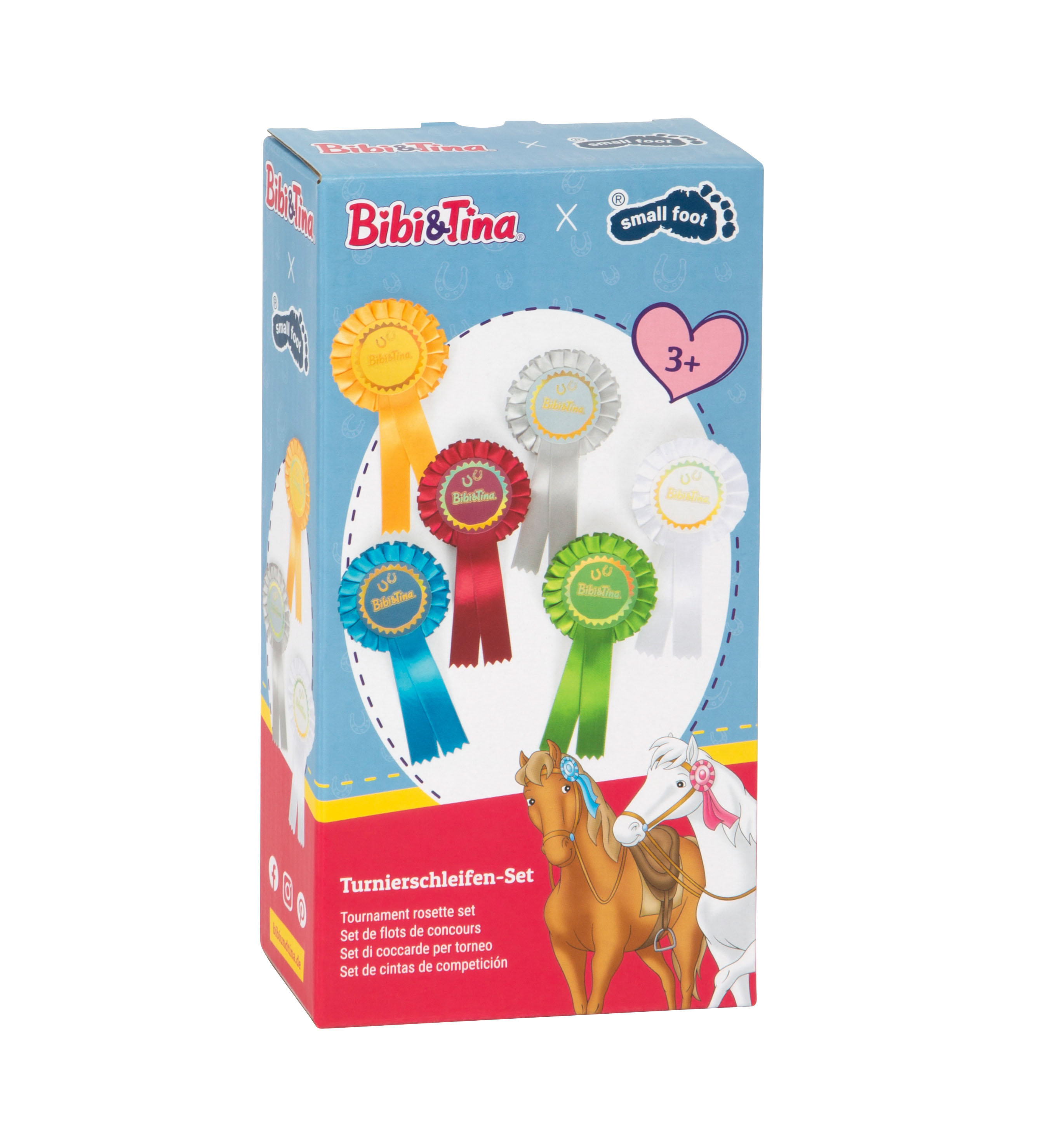 Verpackung von Bibi & Tina Turnierschleifen-Set