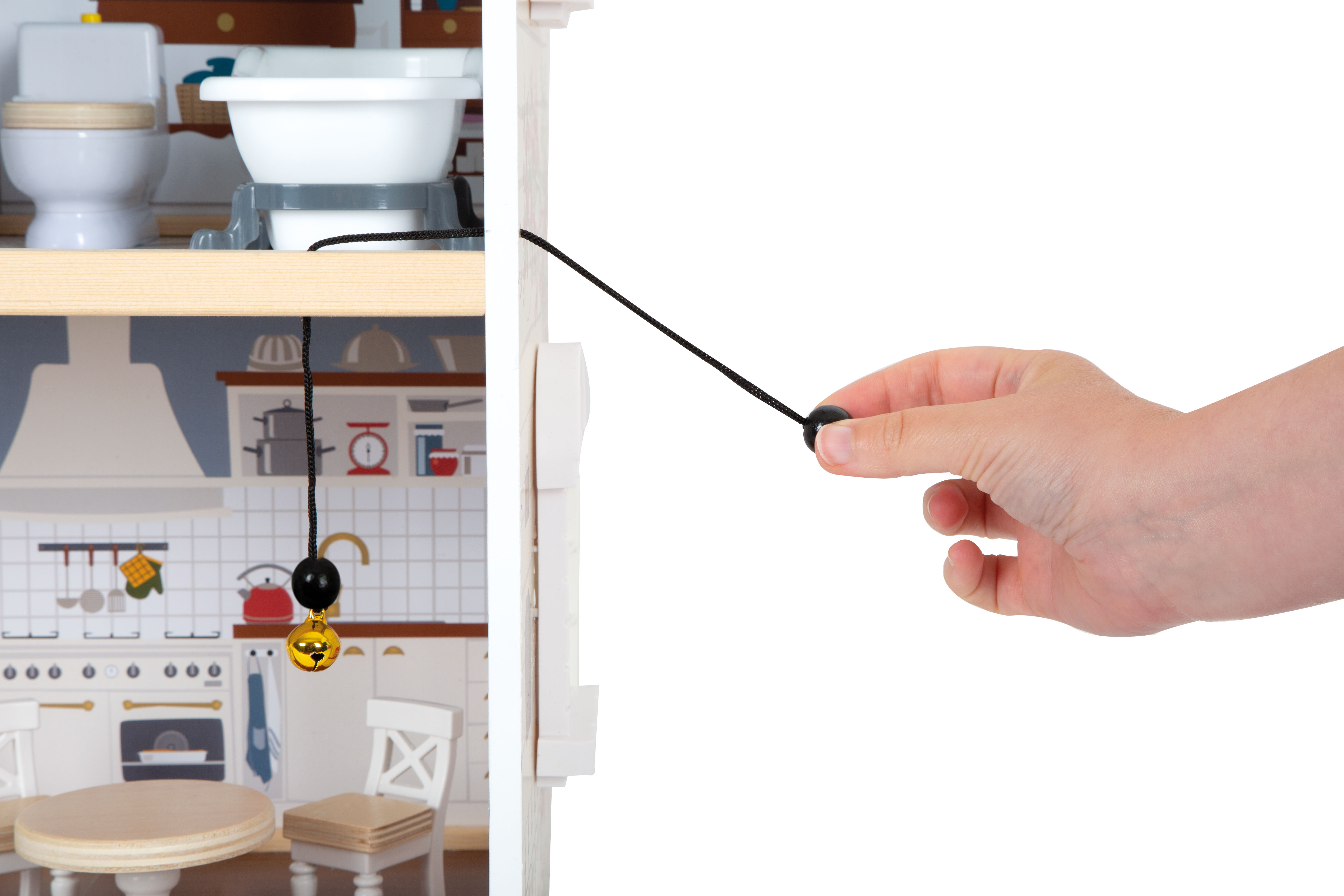 Puppenhaus Stadtvilla für Kinder