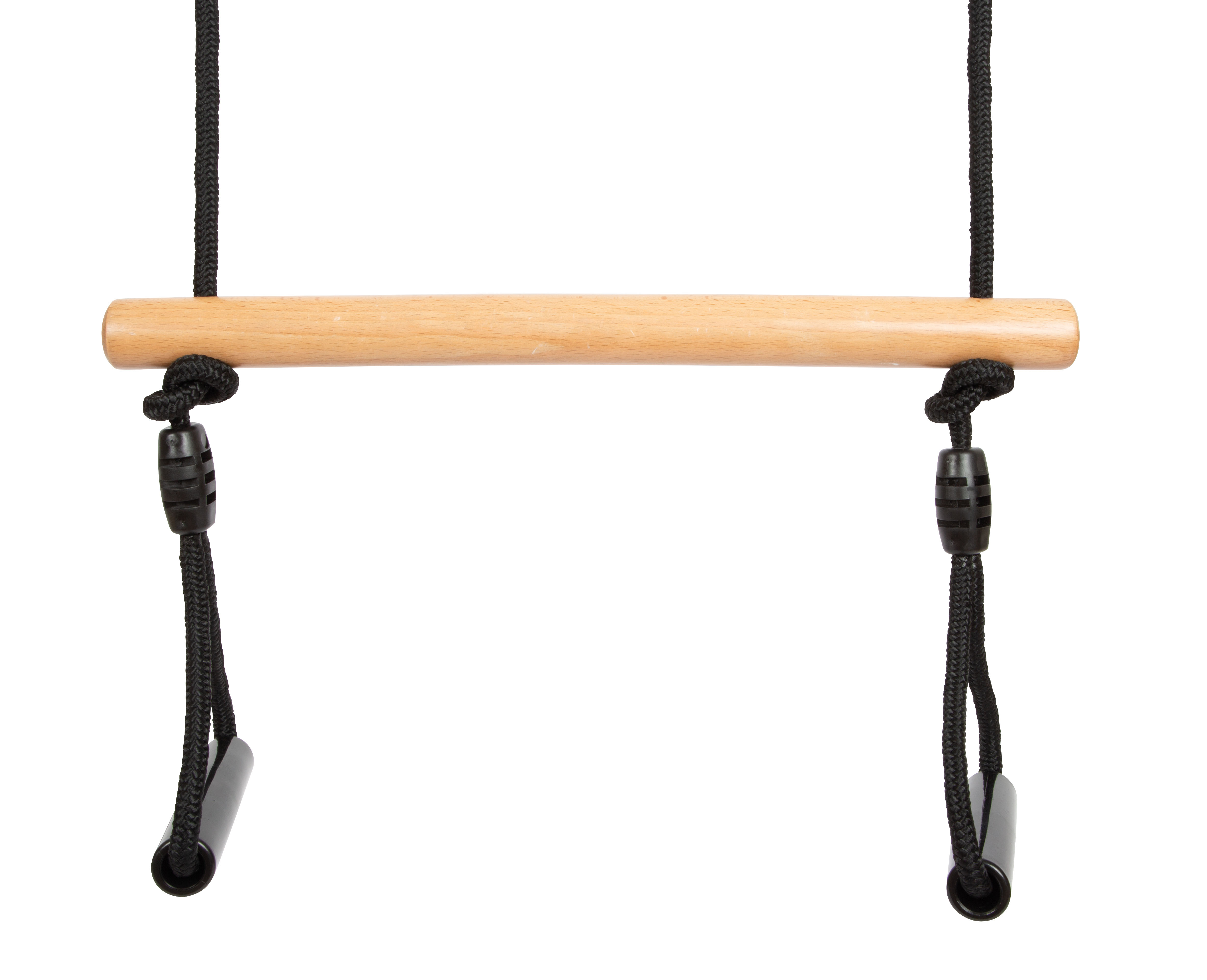 Trapez-Schaukel mit Turngriffen aus Holz