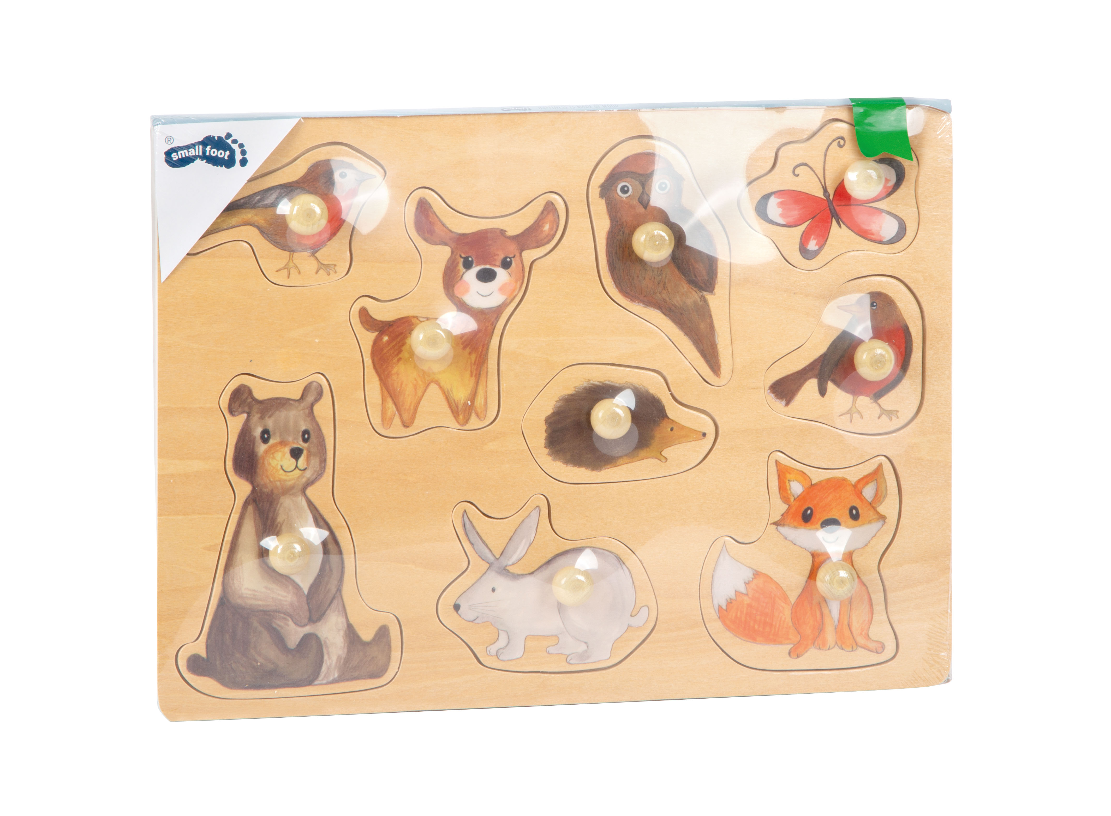 Setzpuzzle Waldtiere für Kinder