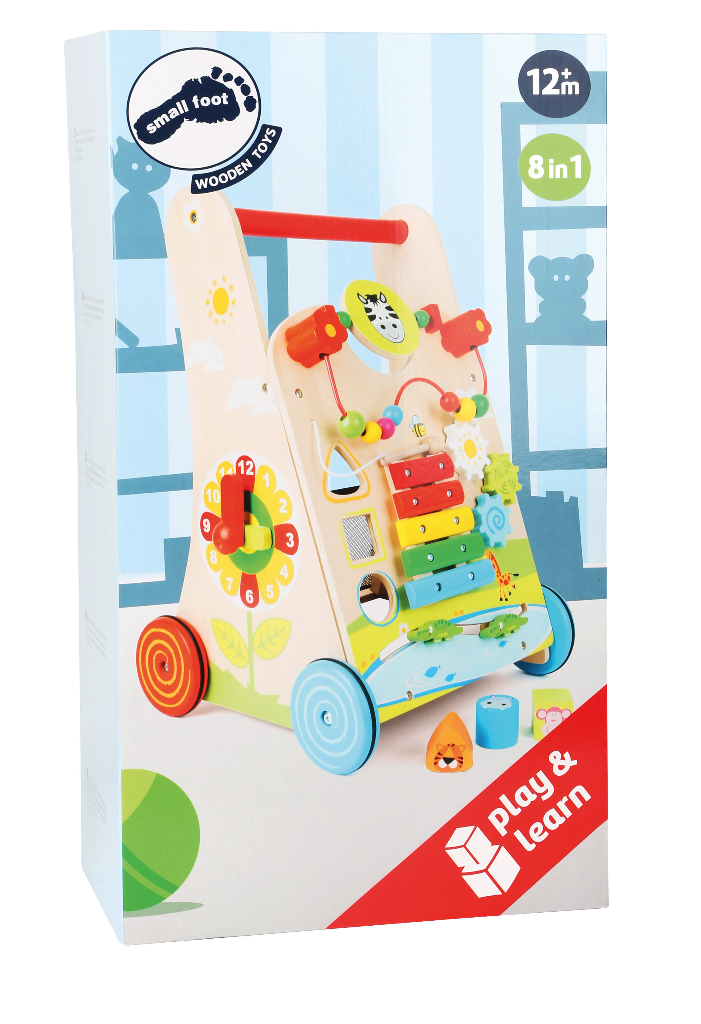 Lauflernwagen Blumenwiese für Kinder