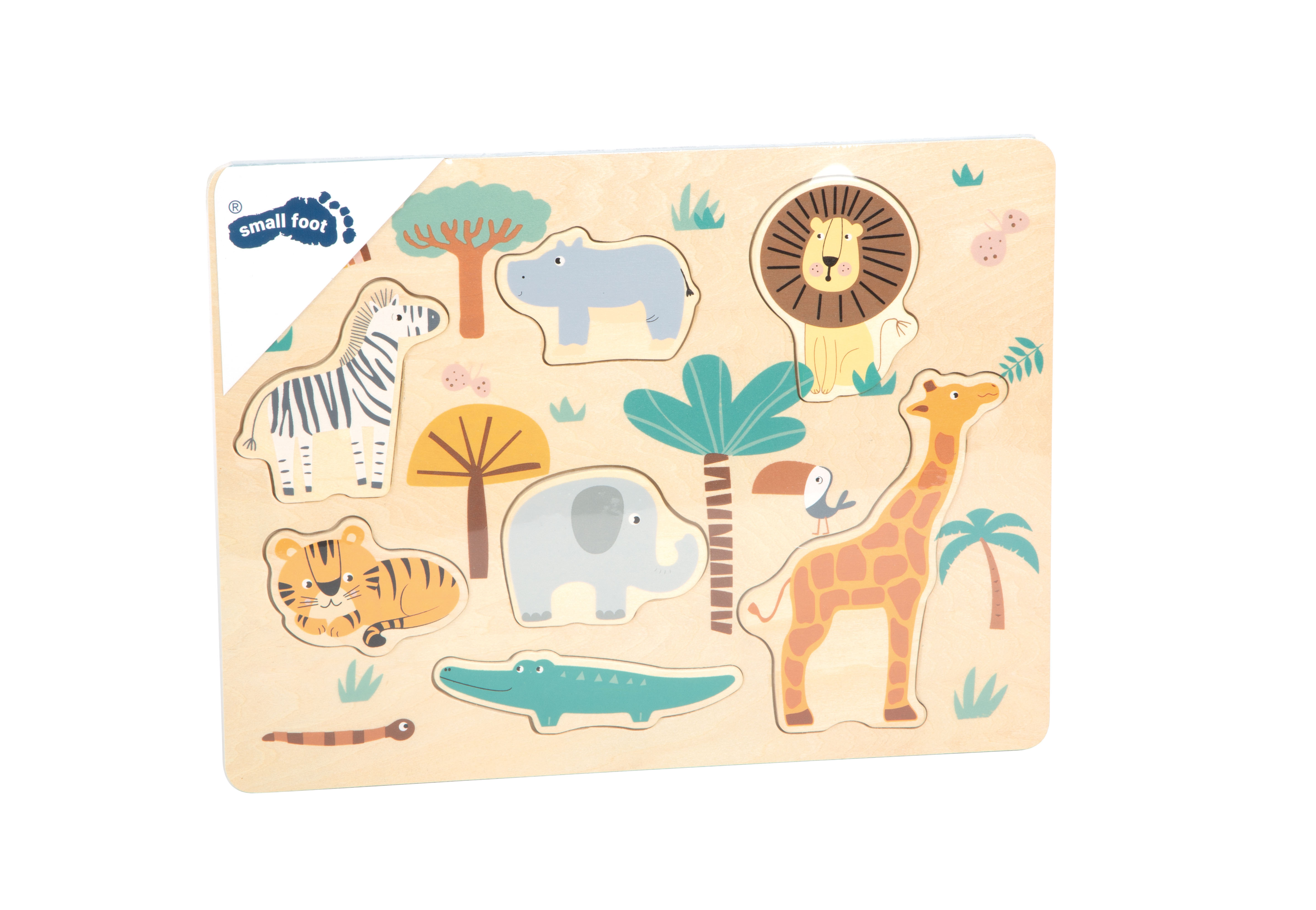 Setzpuzzle „Safari“ für Kinder